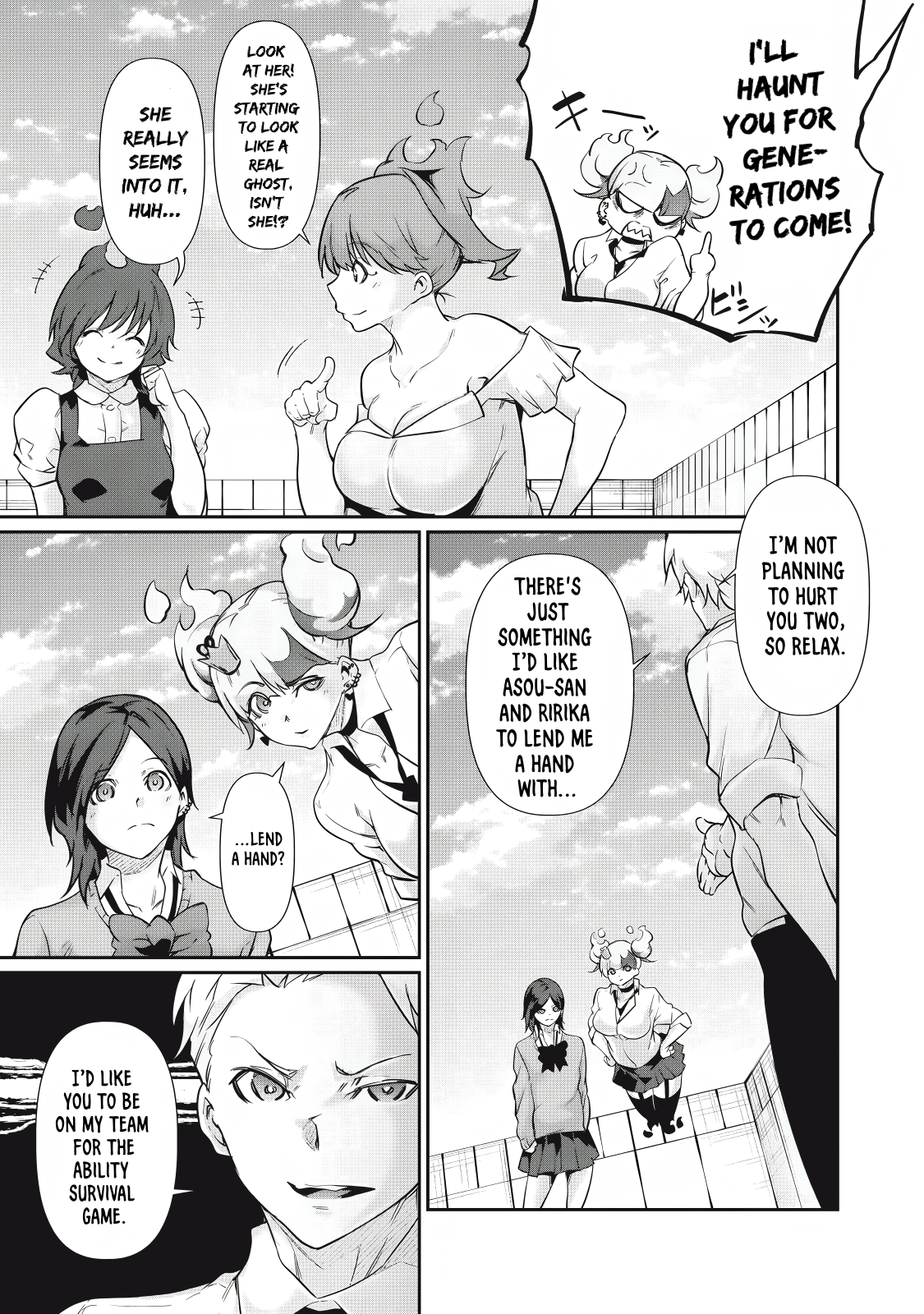 Read Hacking Ghost Karada ni shika Kachi no Nai Gakuen EN Manga Online