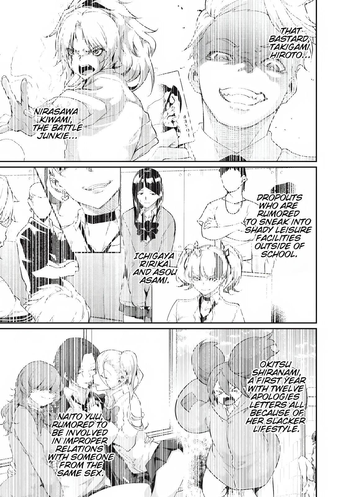 Read Hacking Ghost Karada ni shika Kachi no Nai Gakuen EN Manga Online