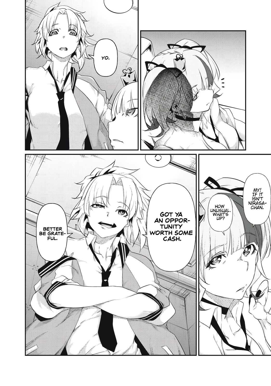 Read Hacking Ghost Karada ni shika Kachi no Nai Gakuen EN Manga Online