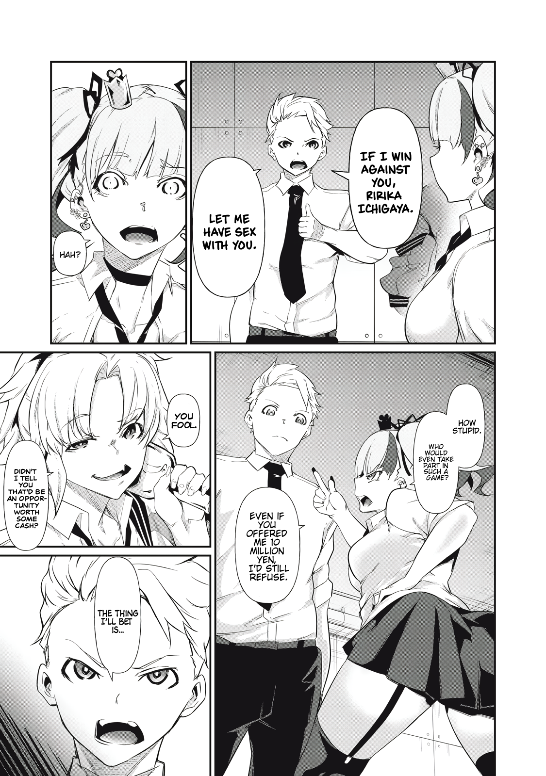 Read Hacking Ghost Karada ni shika Kachi no Nai Gakuen EN Manga Online