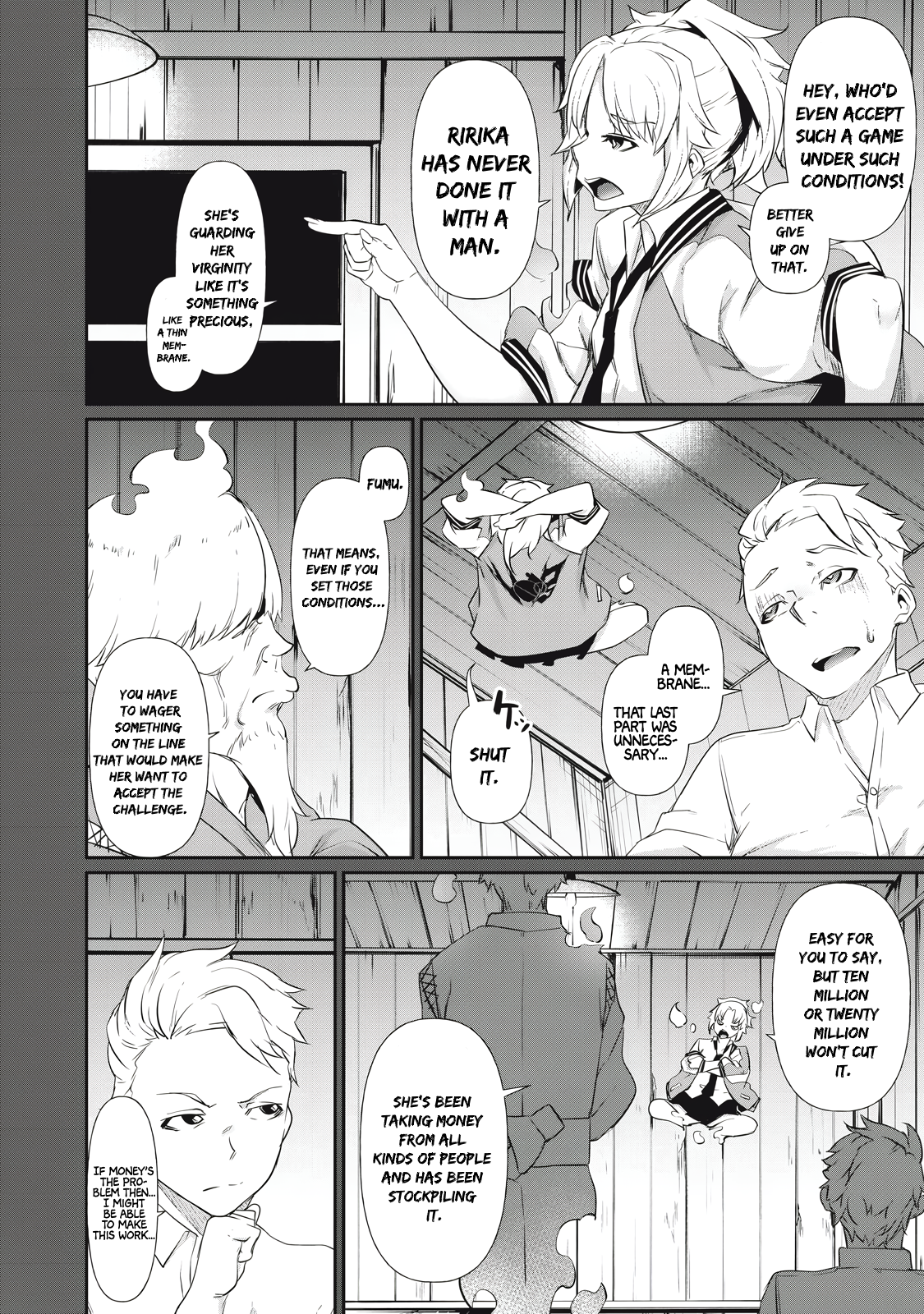 Read Hacking Ghost Karada ni shika Kachi no Nai Gakuen EN Manga Online