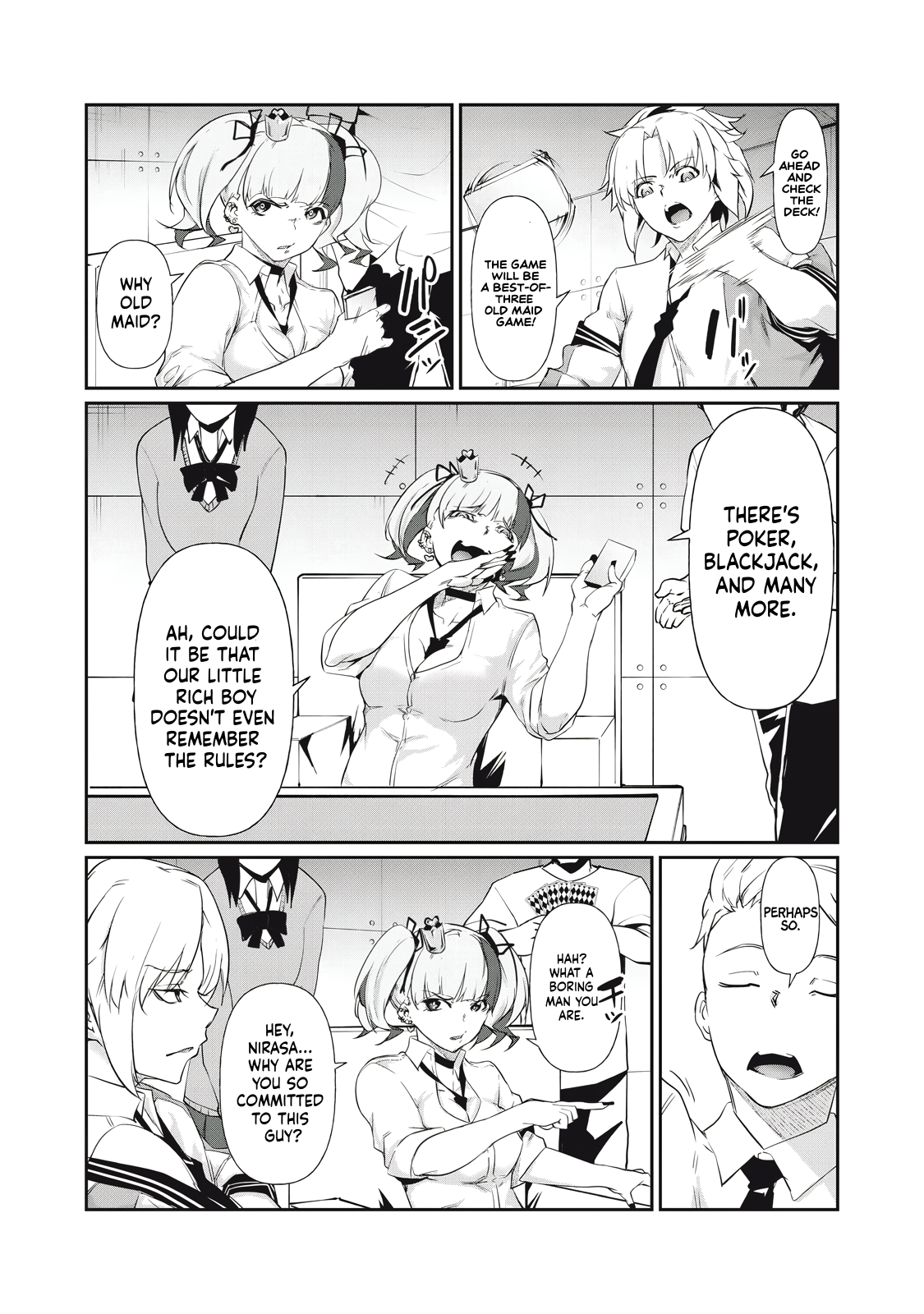 Read Hacking Ghost Karada ni shika Kachi no Nai Gakuen EN Manga Online