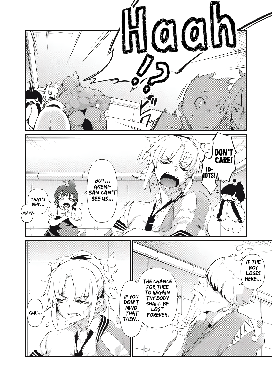 Read Hacking Ghost Karada ni shika Kachi no Nai Gakuen EN Manga Online