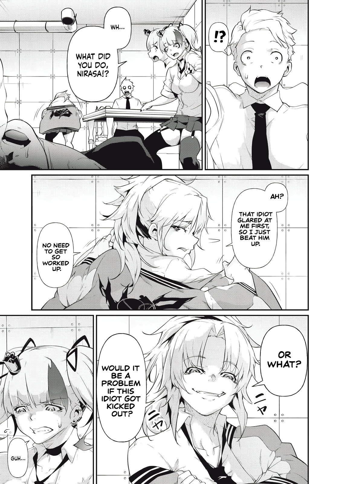 Read Hacking Ghost Karada ni shika Kachi no Nai Gakuen EN Manga Online