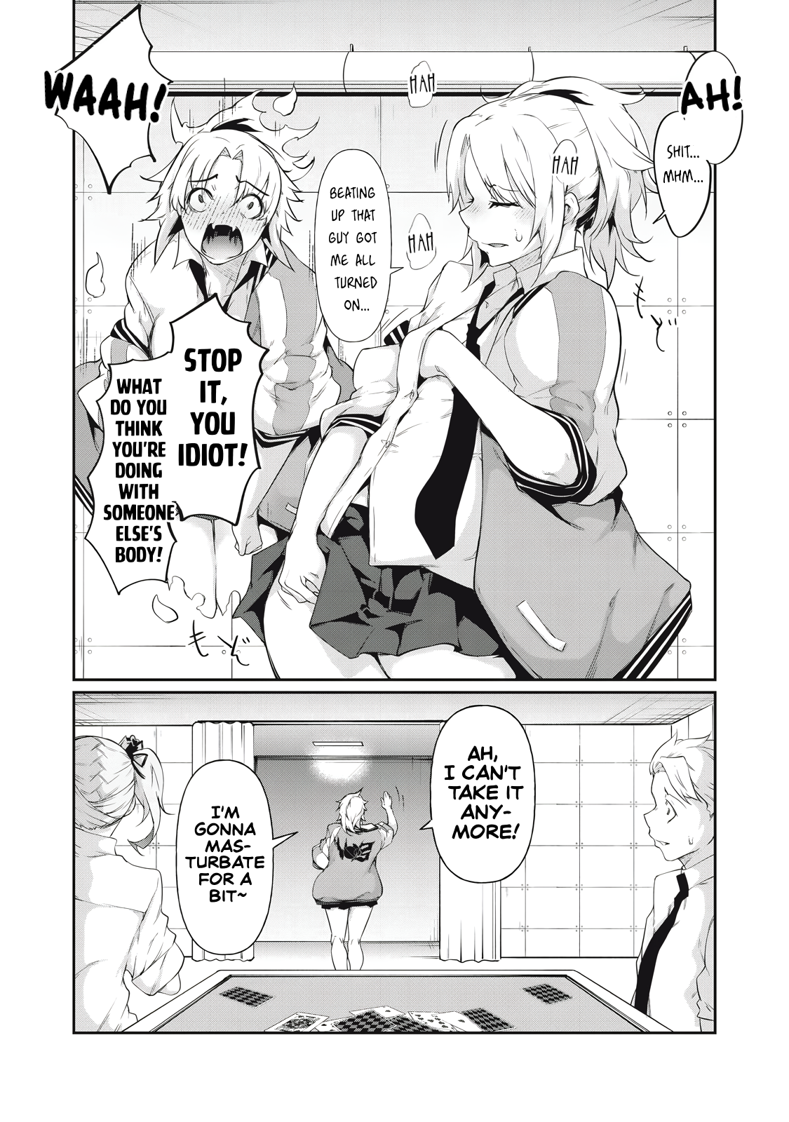 Read Hacking Ghost Karada ni shika Kachi no Nai Gakuen EN Manga Online