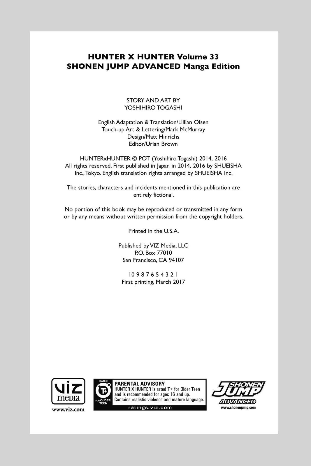 Read Hunter x Hunter EN Manga Online