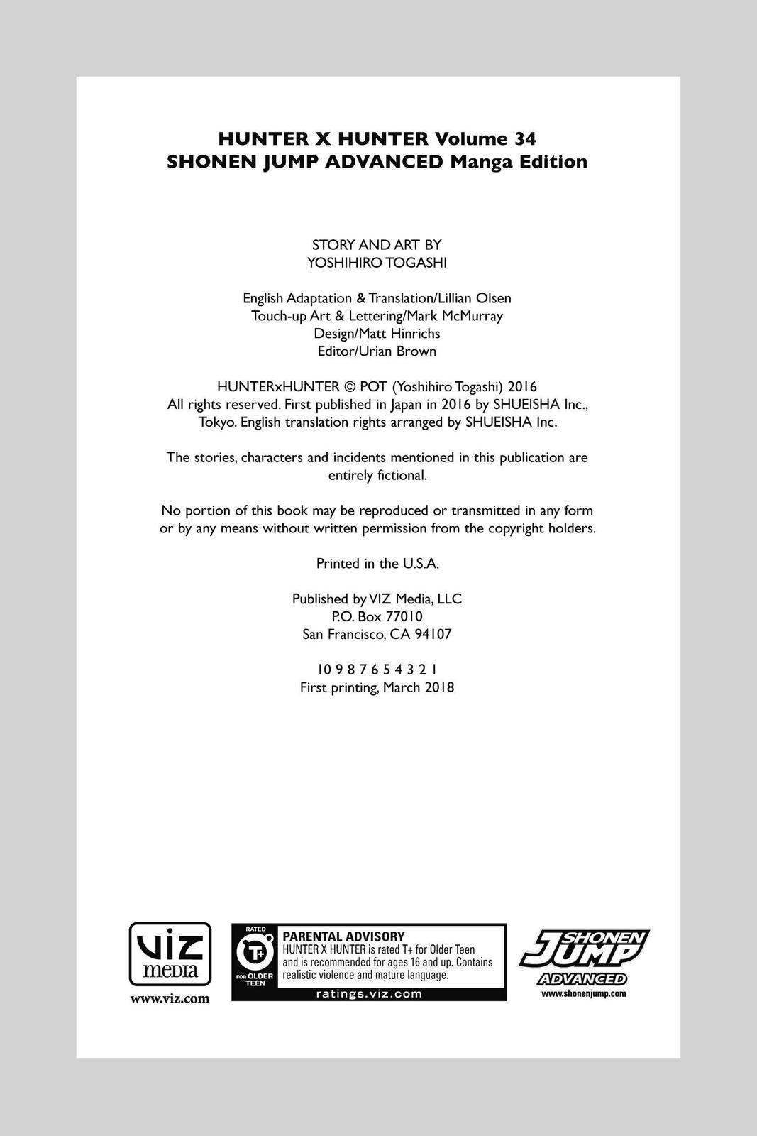 Read Hunter x Hunter EN Manga Online