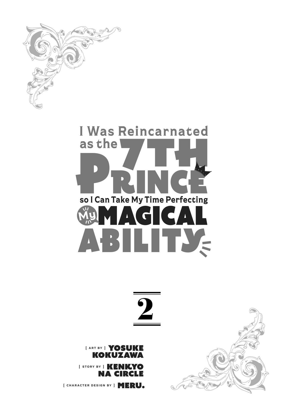 Read I Was Reincarnated as the 7th Prince so I Can Take My Time Perfecting My Magical Ability EN Manga Online