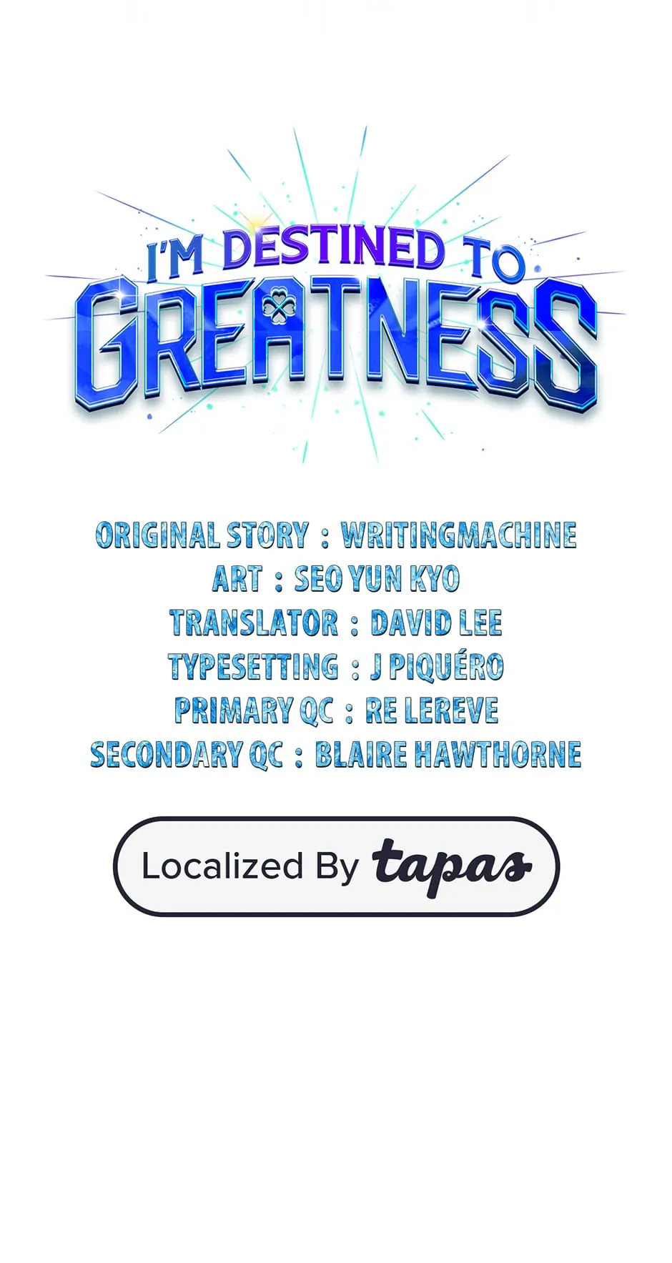 Read I'm Destined to Greatness EN Manga Online