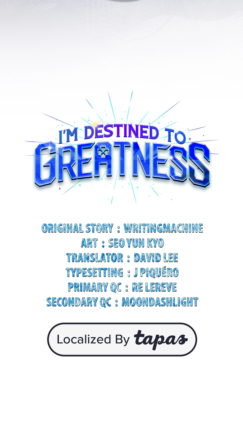 Read I'm Destined to Greatness EN Manga Online