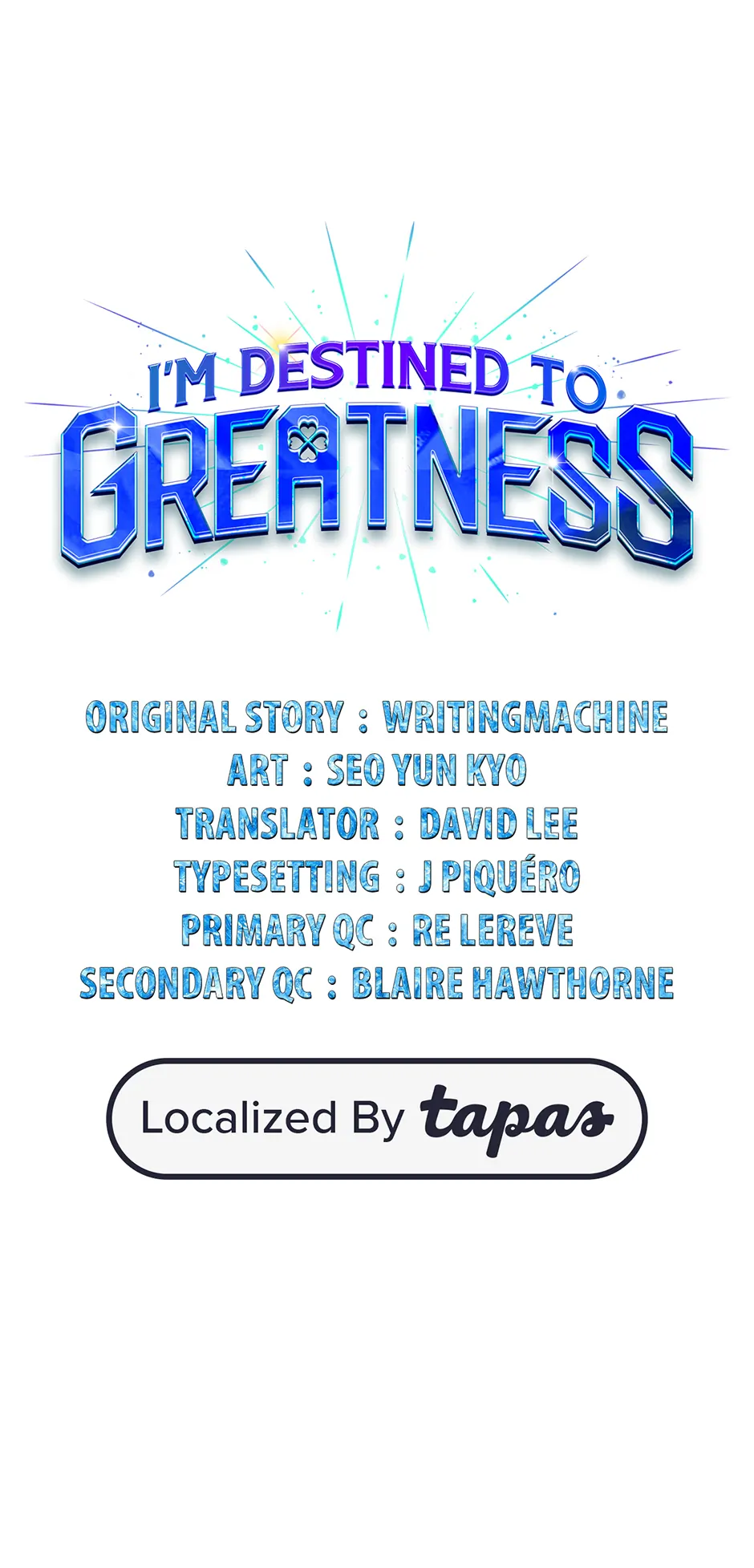 Read I'm Destined to Greatness EN Manga Online