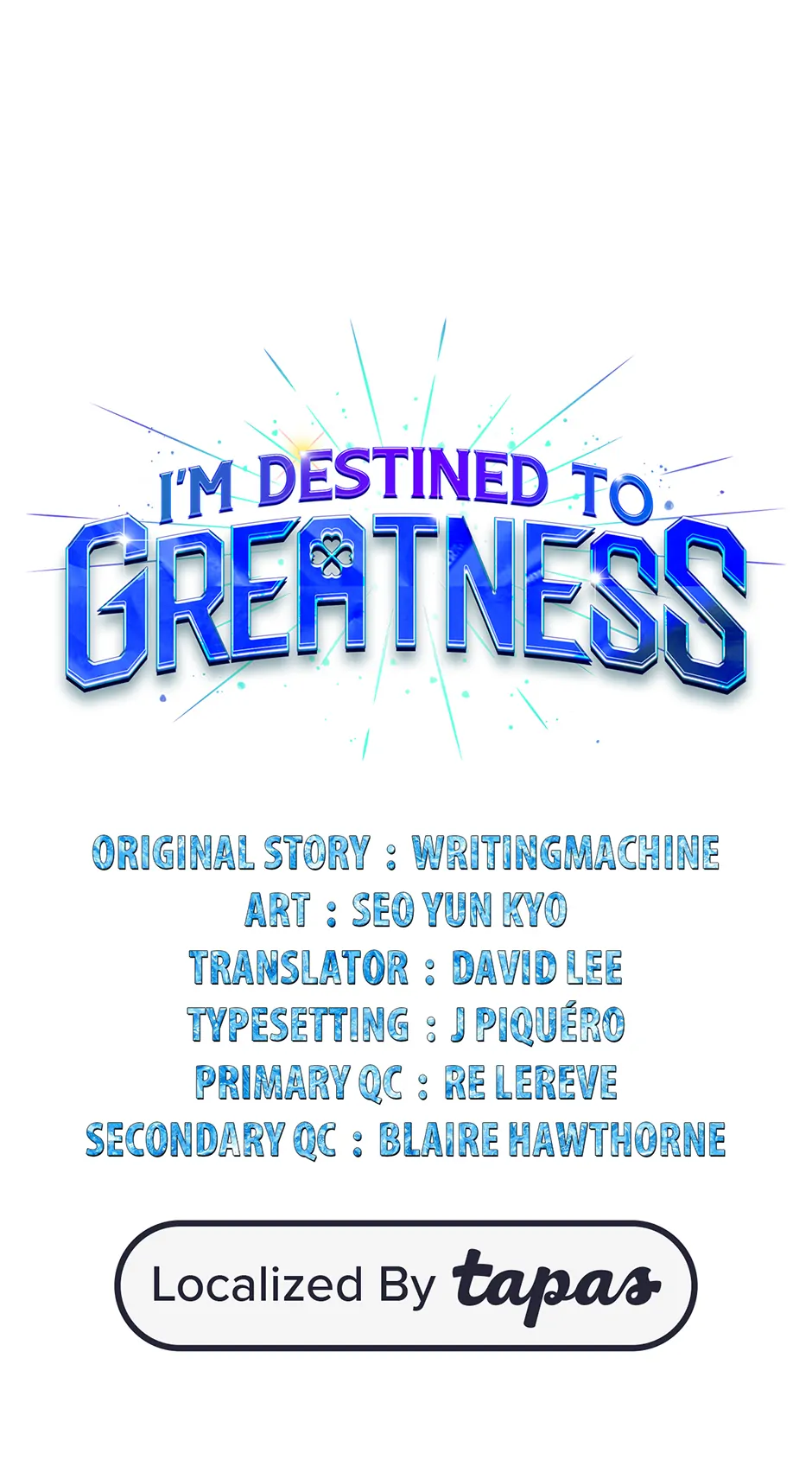 Read I'm Destined to Greatness EN Manga Online