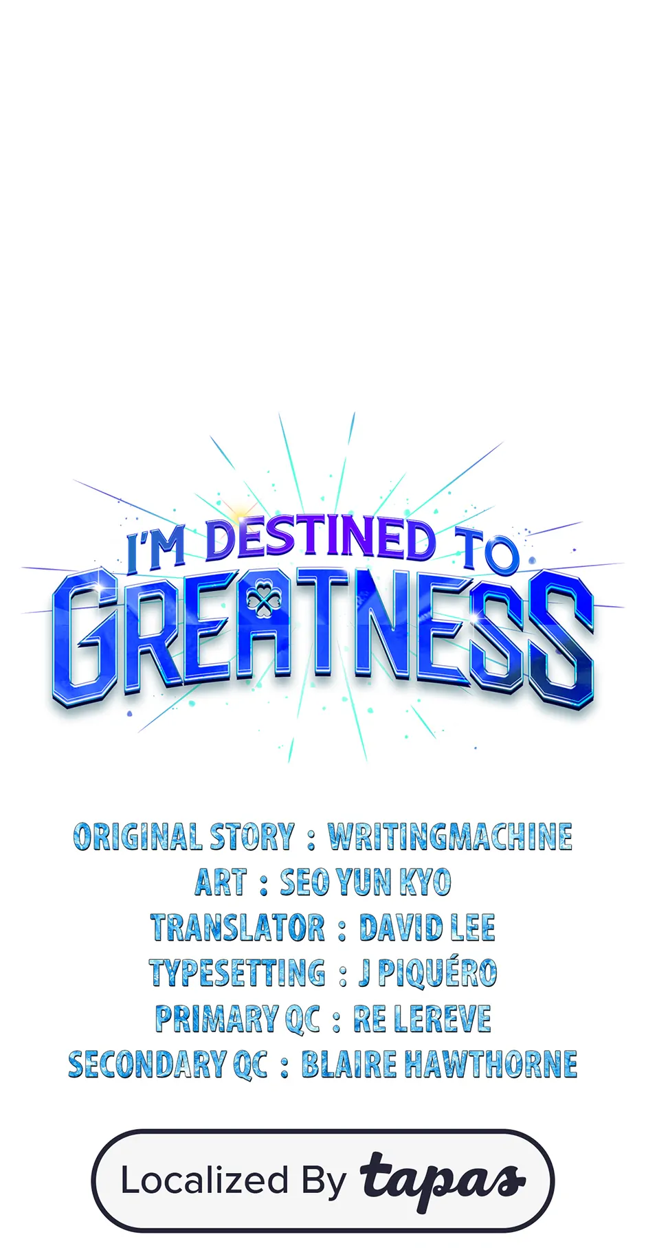 Read I'm Destined to Greatness EN Manga Online