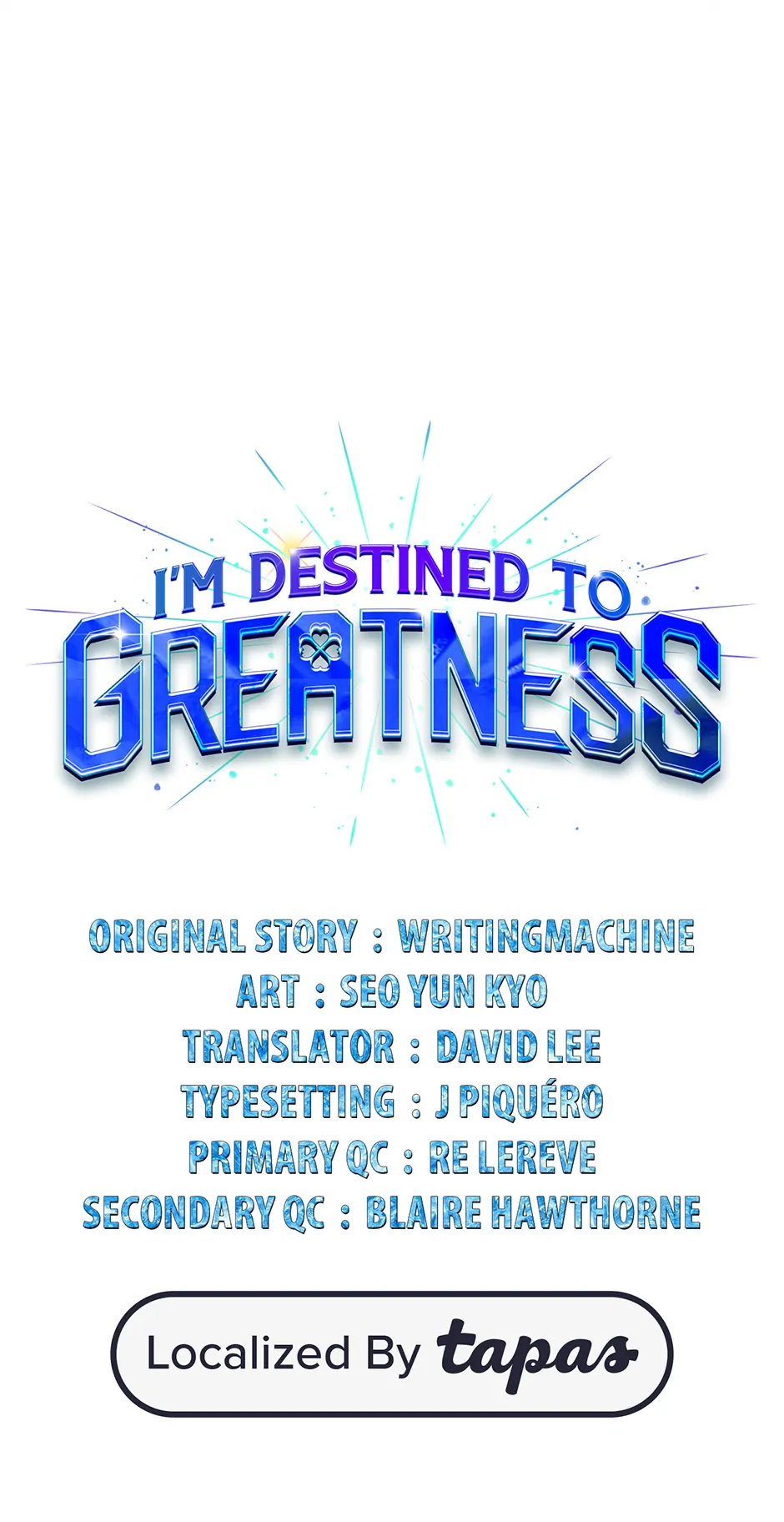 Read I'm Destined to Greatness EN Manga Online