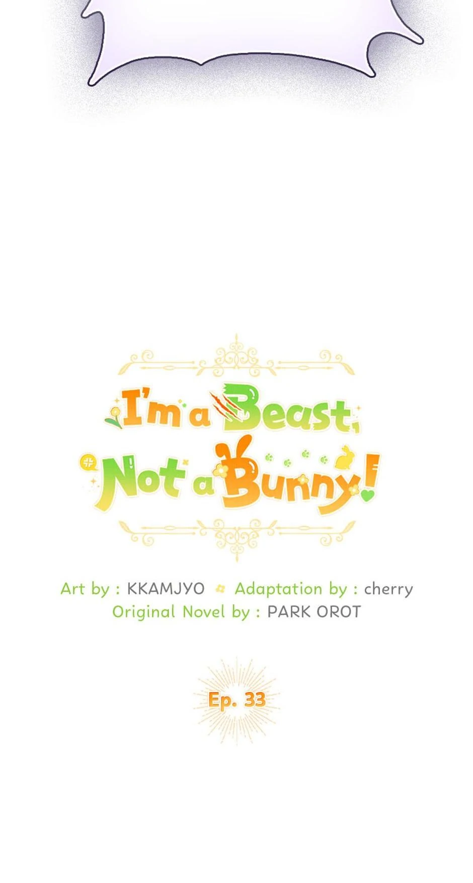 Read I'm a Beast, Not a Bunny! EN Manga Online
