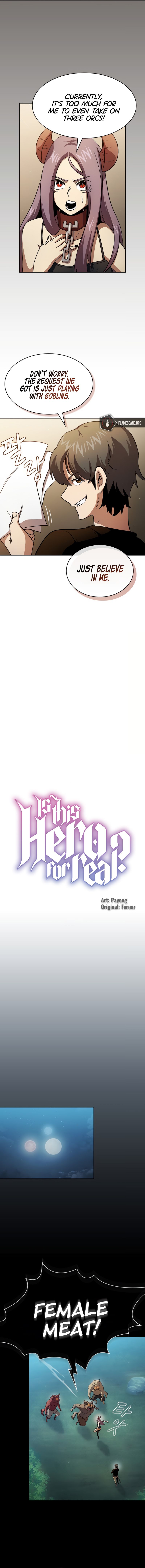 Read Is This Hero for Real EN Manga Online