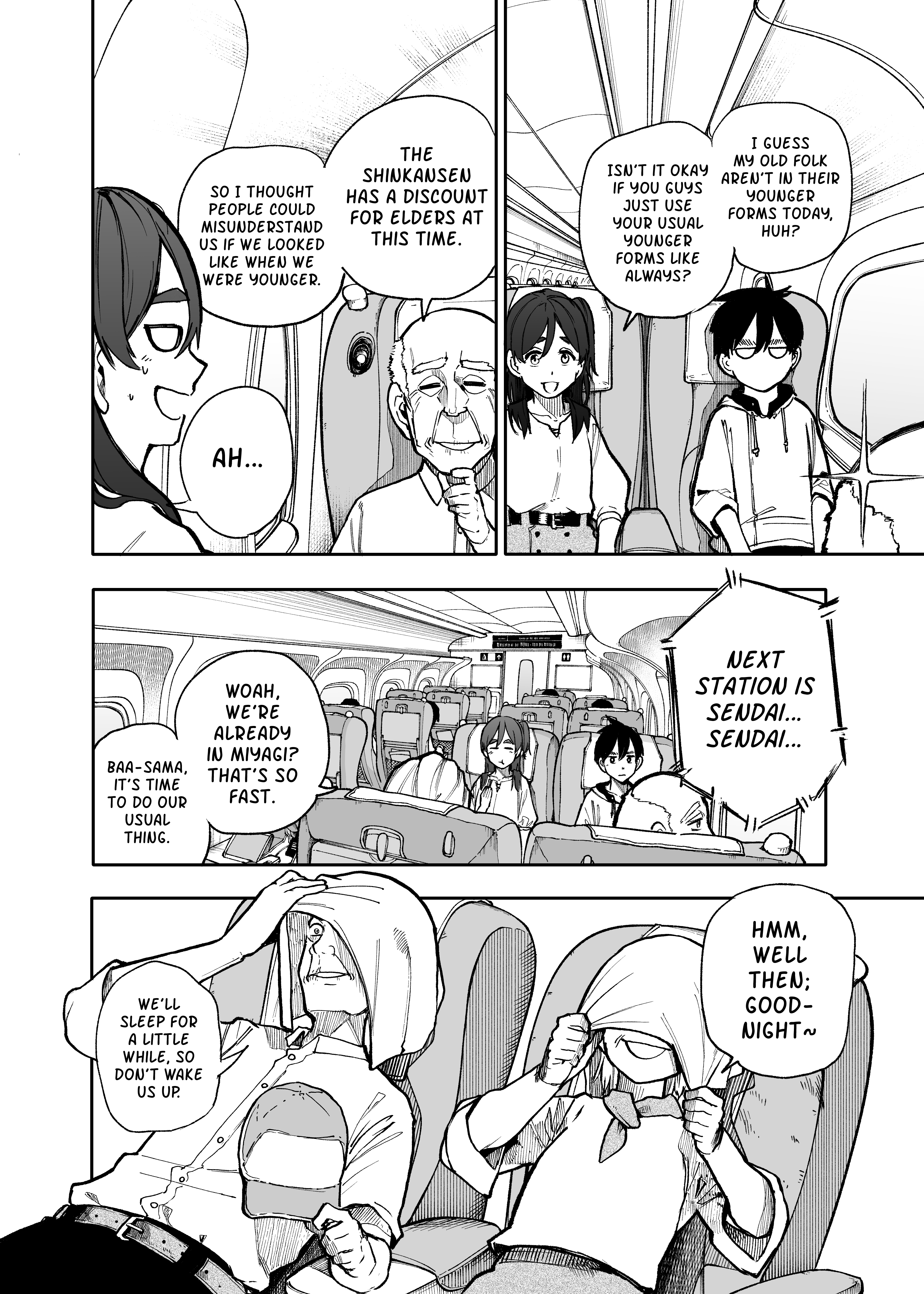 Read Jiisan Baasan Wakagaeru EN Manga Online