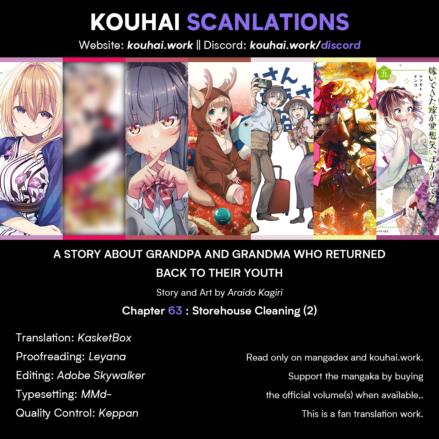 Read Jiisan Baasan Wakagaeru EN Manga Online