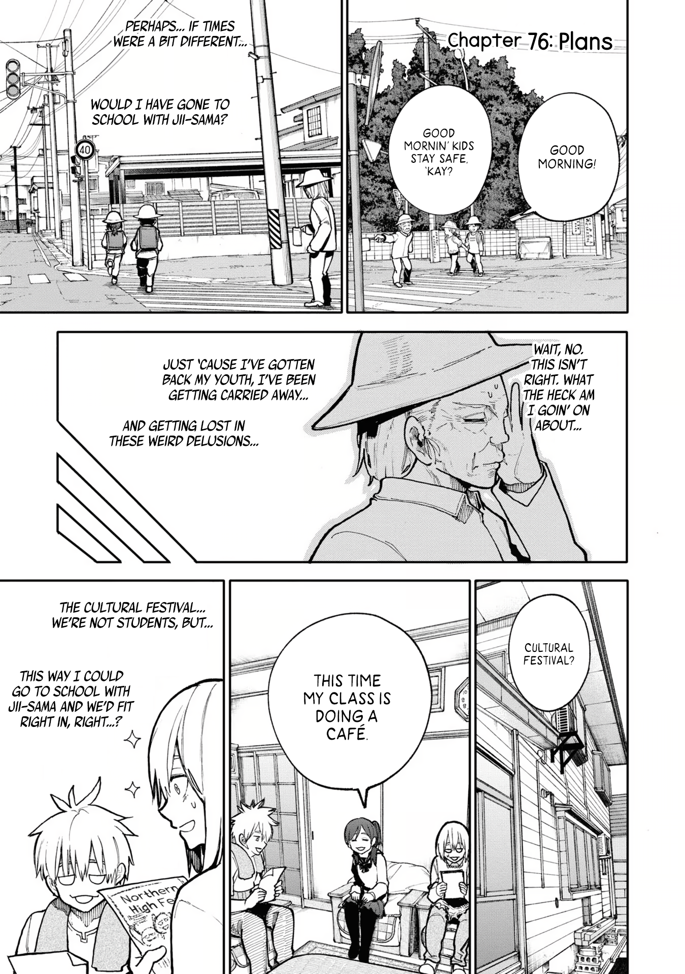 Read Jiisan Baasan Wakagaeru EN Manga Online