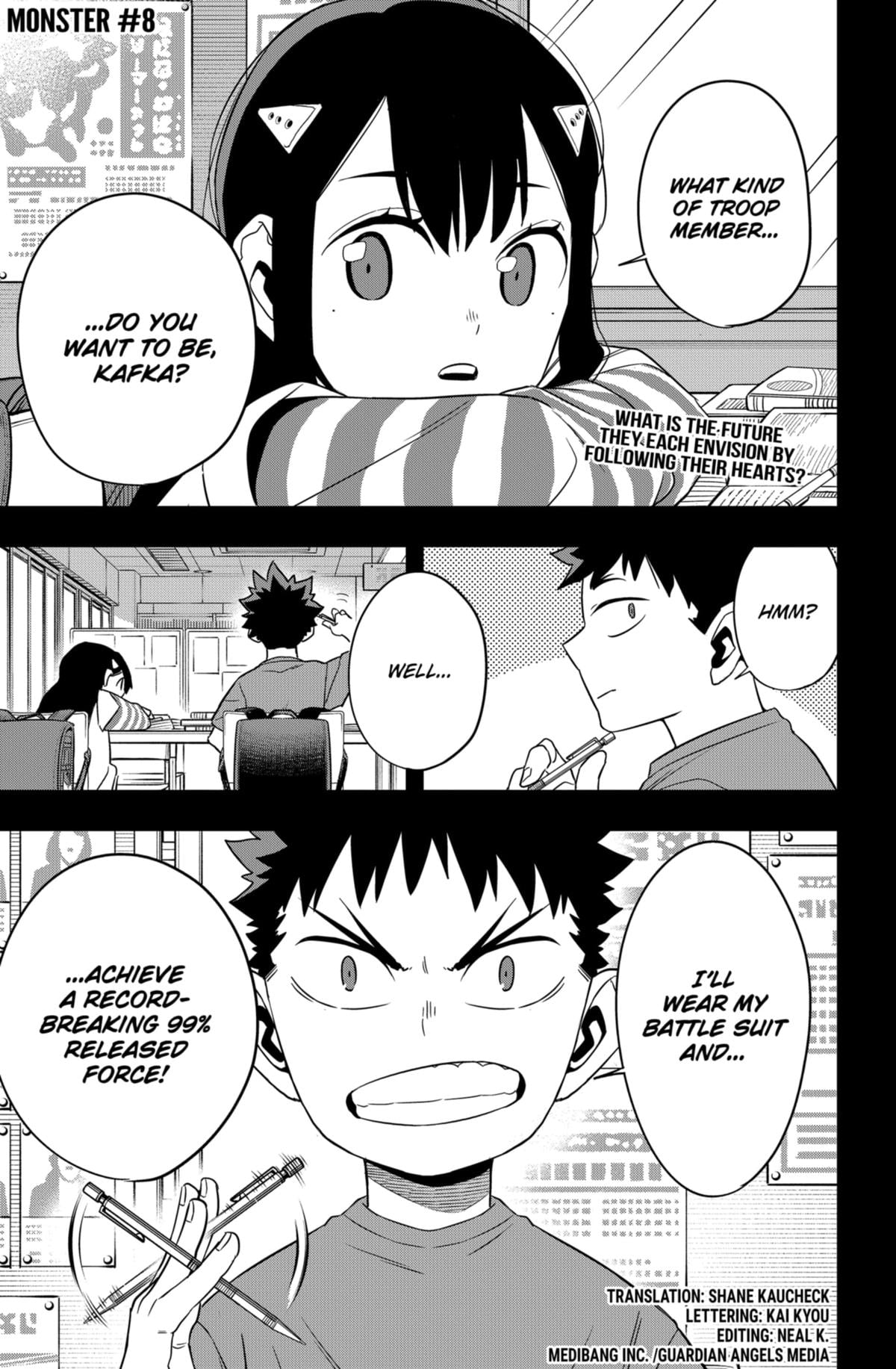 Read Kaiju No.8 EN Manga Online