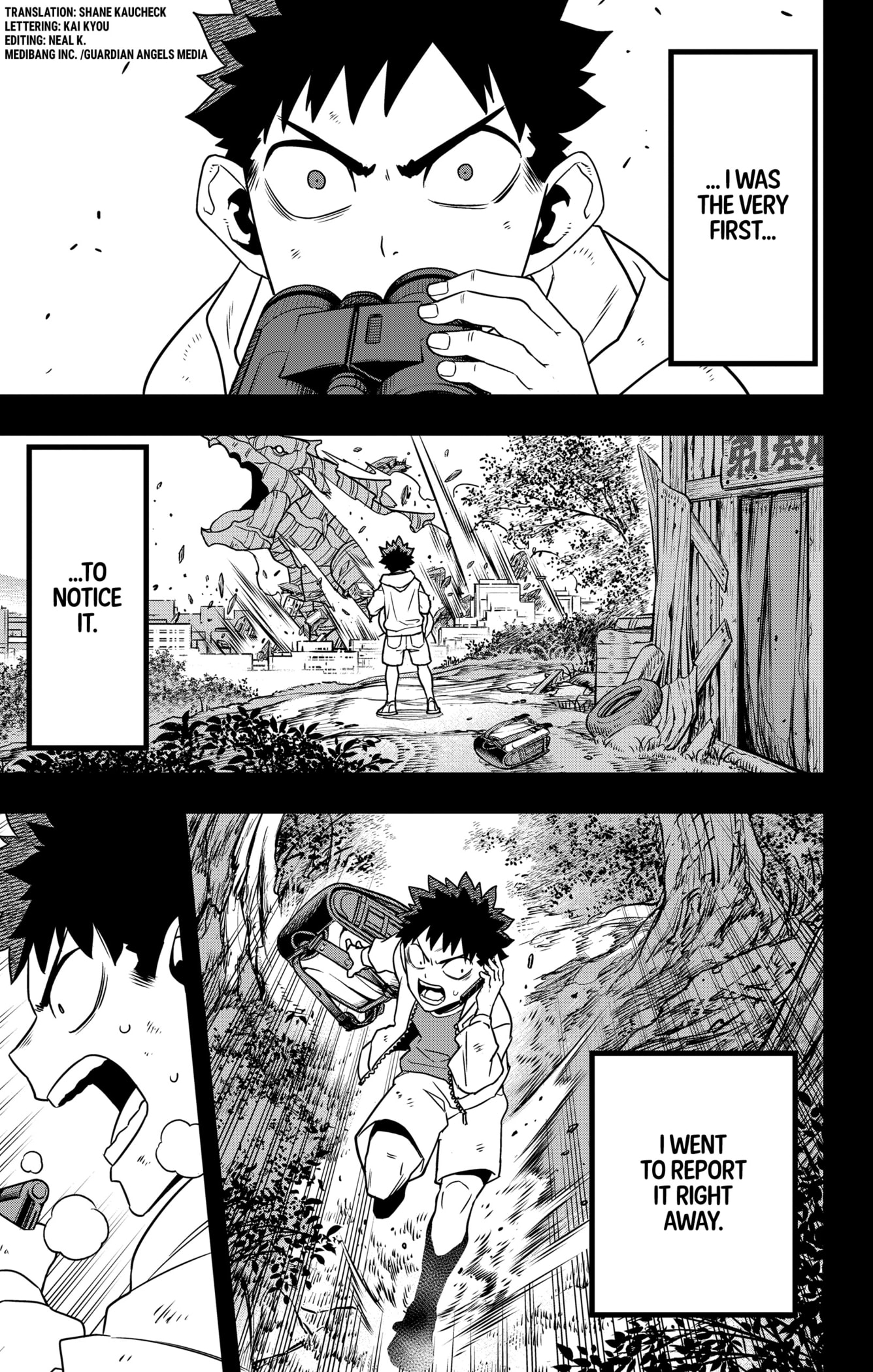 Read Kaiju No.8 EN Manga Online