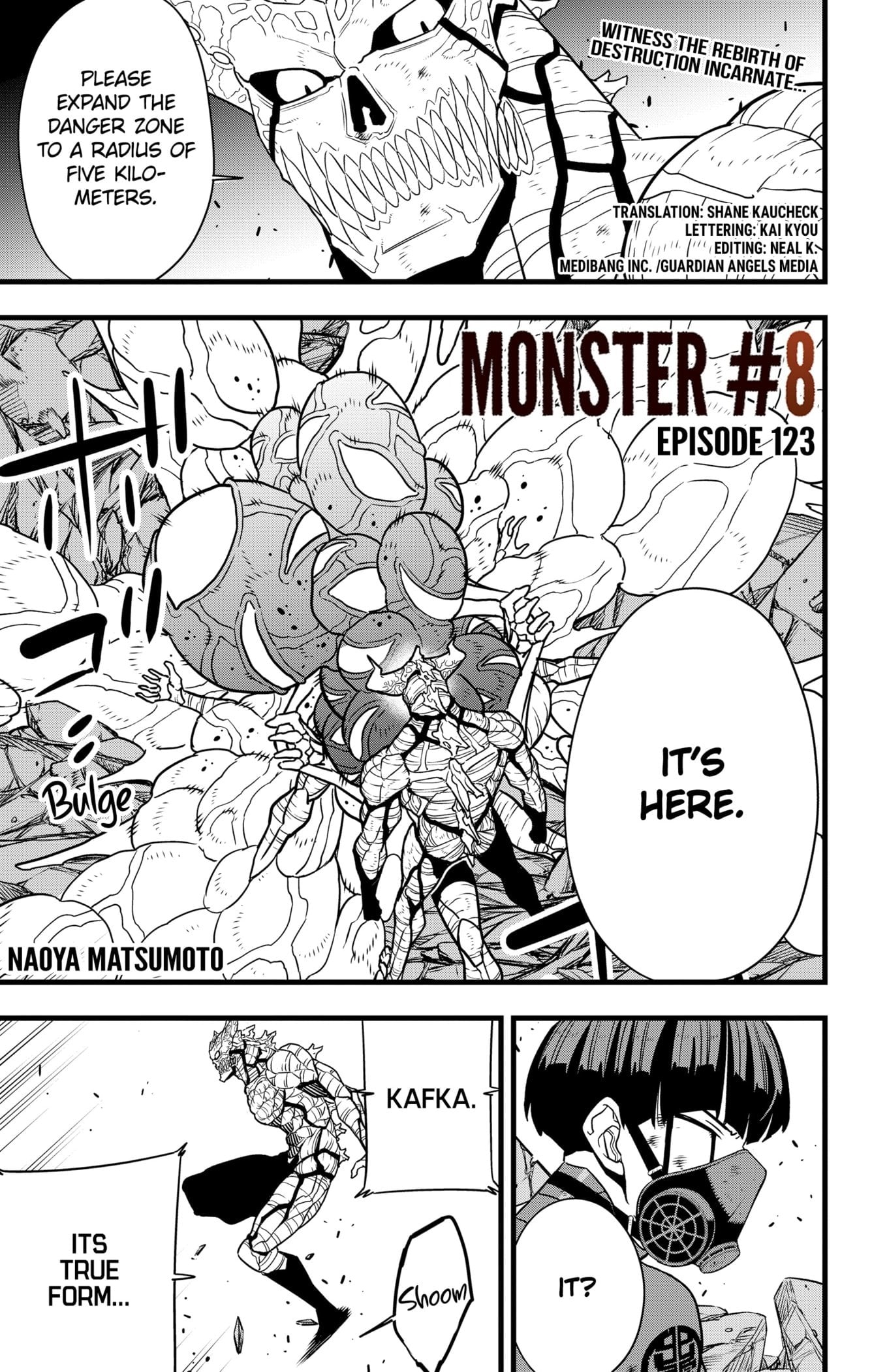 Read Kaiju No.8 EN Manga Online