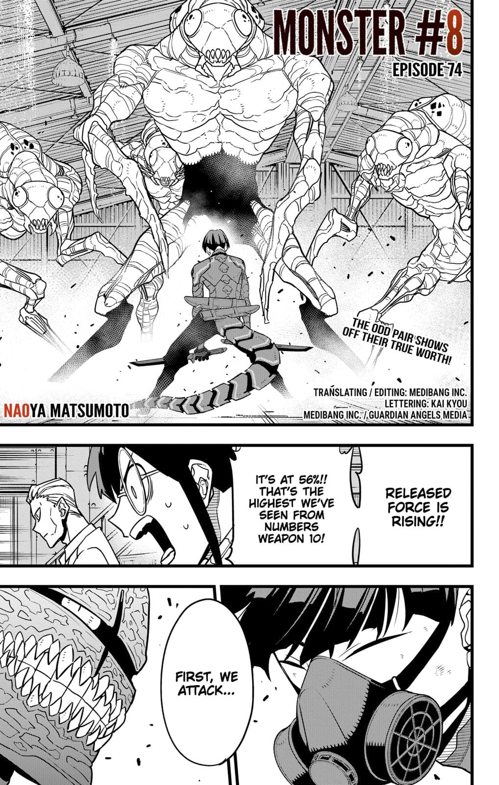 Read Kaiju No.8 EN Manga Online