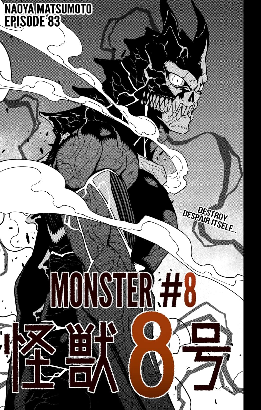 Read Kaiju No.8 EN Manga Online
