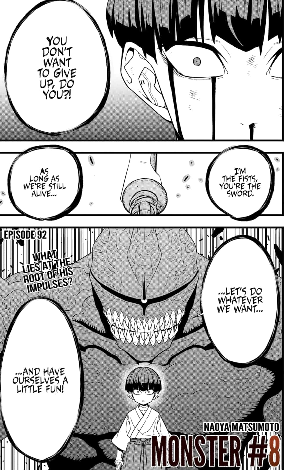 Read Kaiju No.8 EN Manga Online