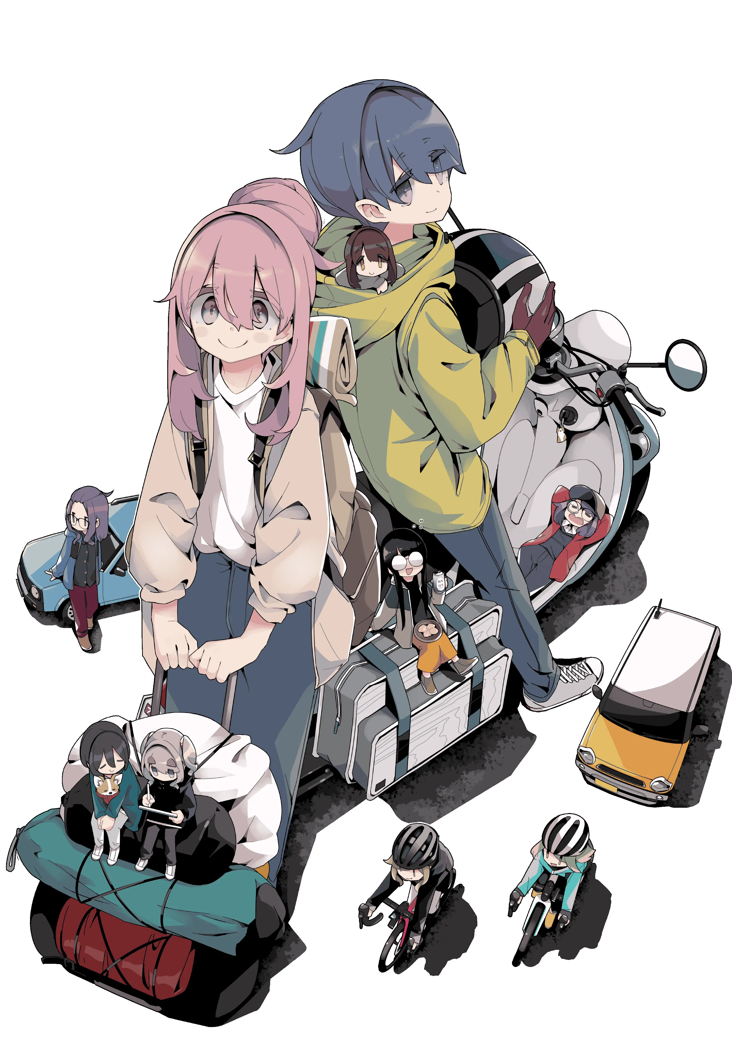 Read Laid-Back Camp EN Manga Online