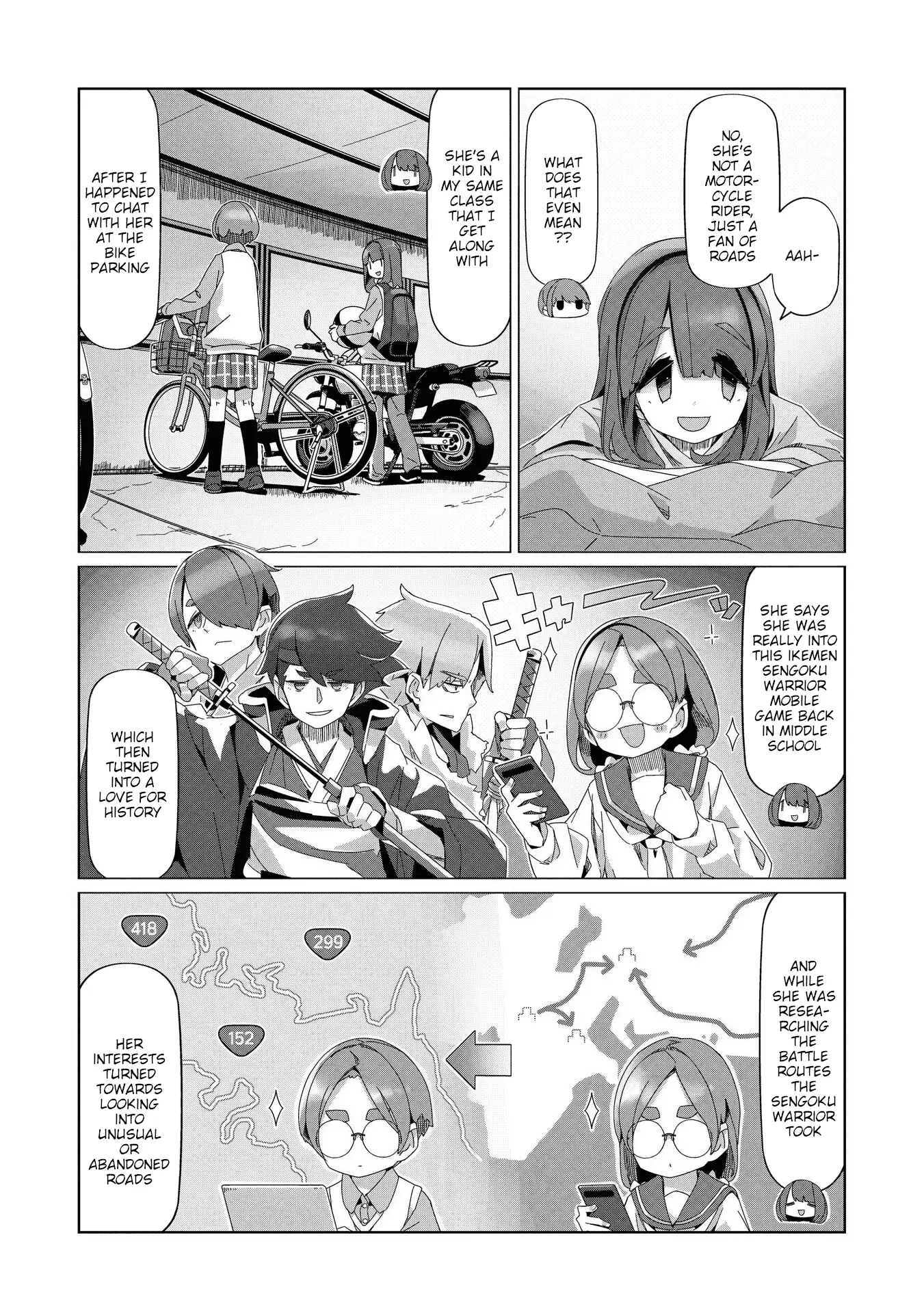 Read Laid-Back Camp EN Manga Online