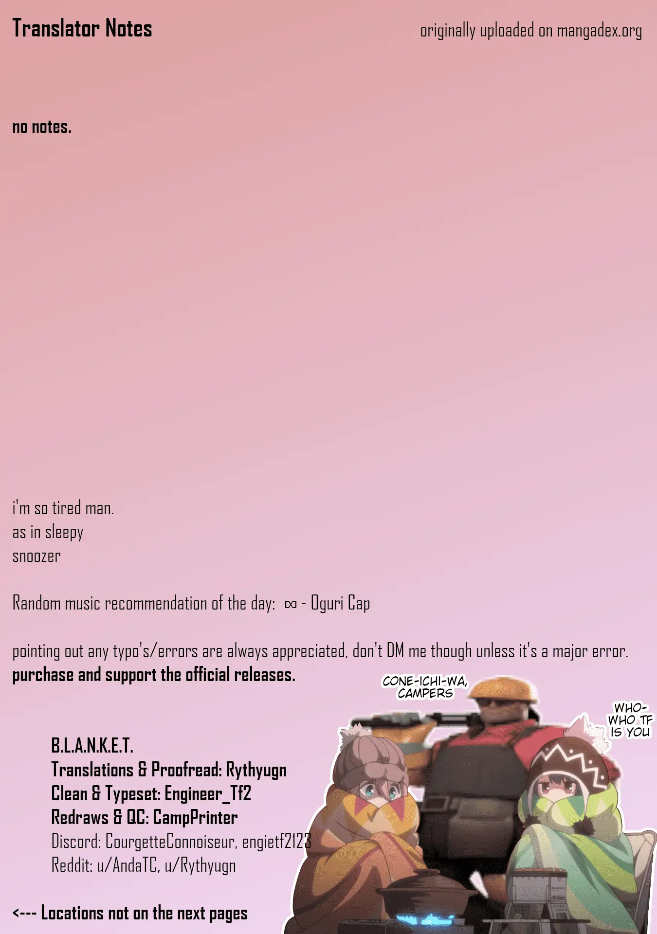 Read Laid-Back Camp EN Manga Online