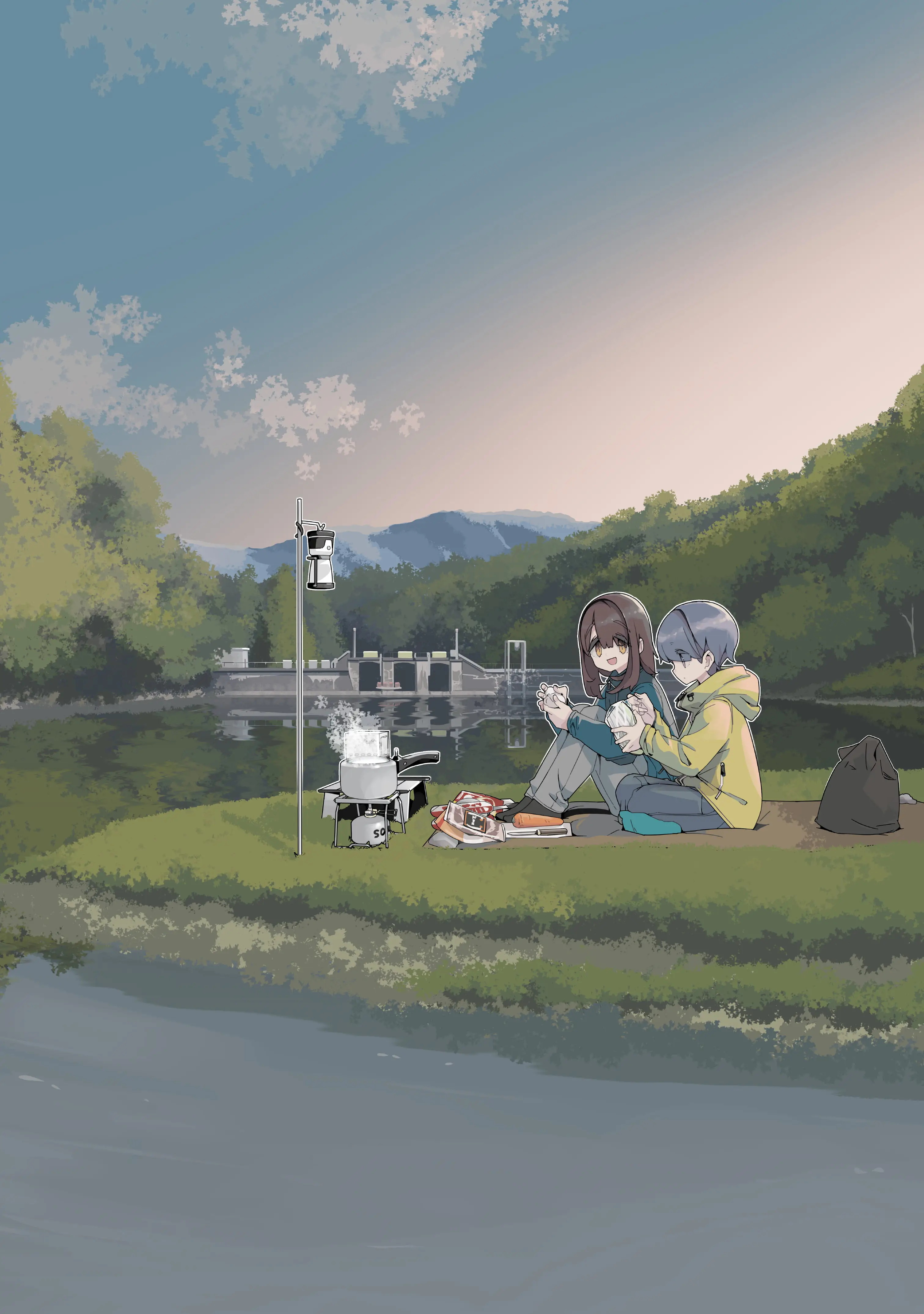 Read Laid-Back Camp EN Manga Online