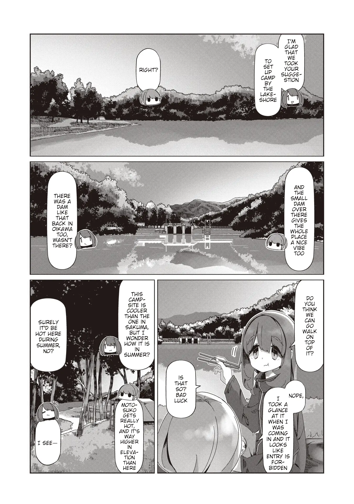 Read Laid-Back Camp EN Manga Online