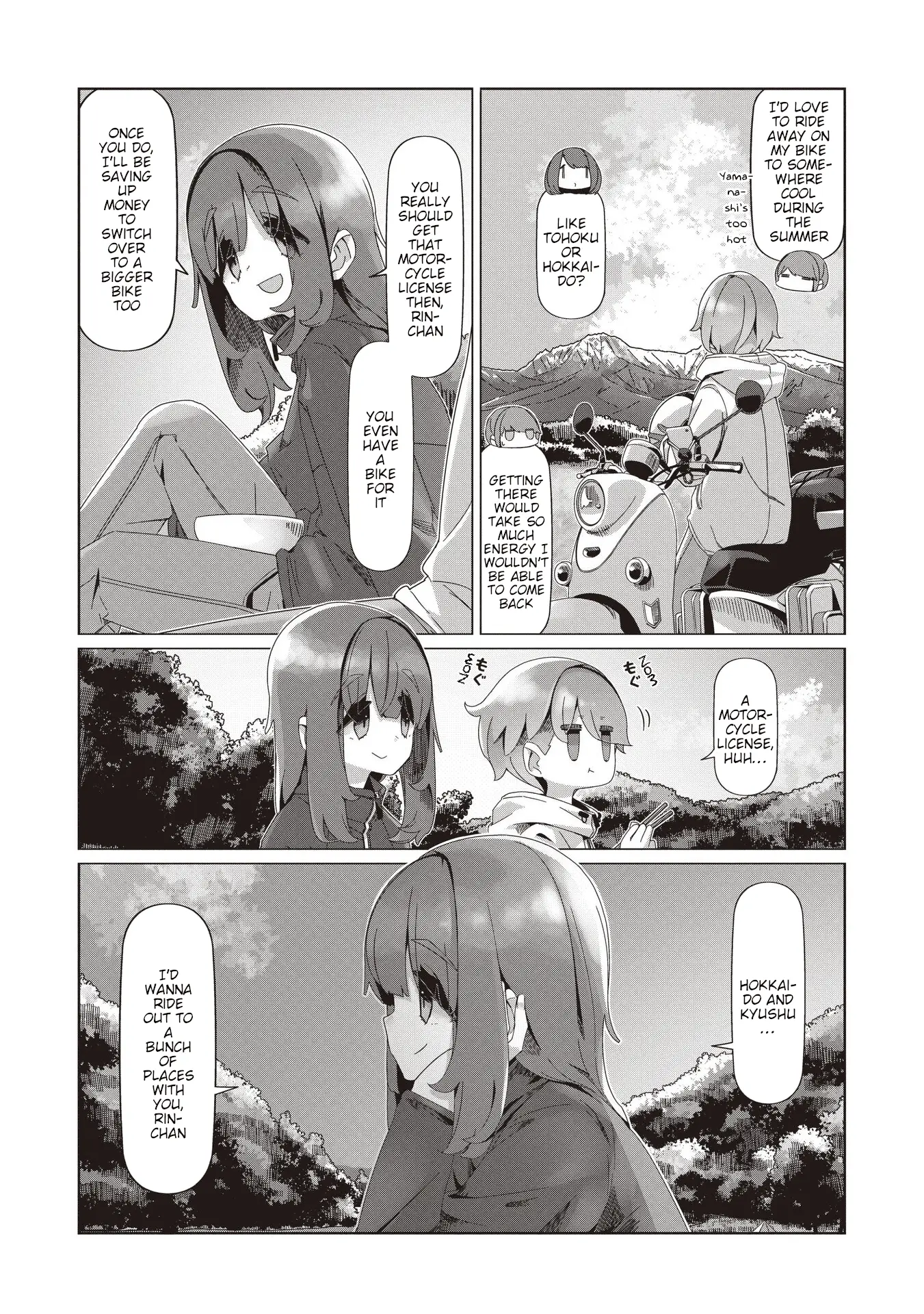 Read Laid-Back Camp EN Manga Online