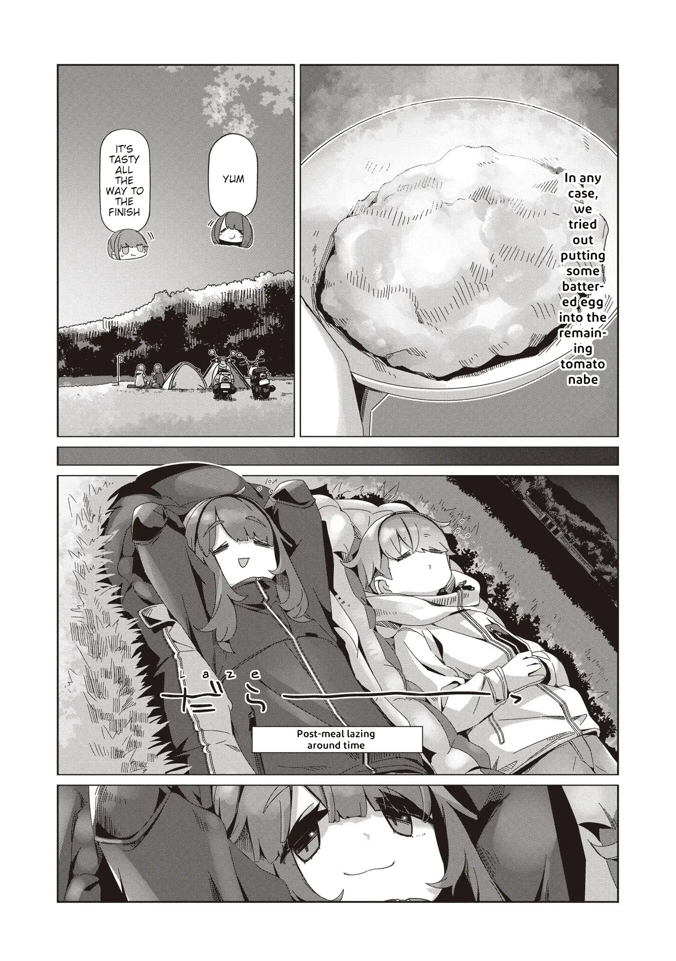 Read Laid-Back Camp EN Manga Online