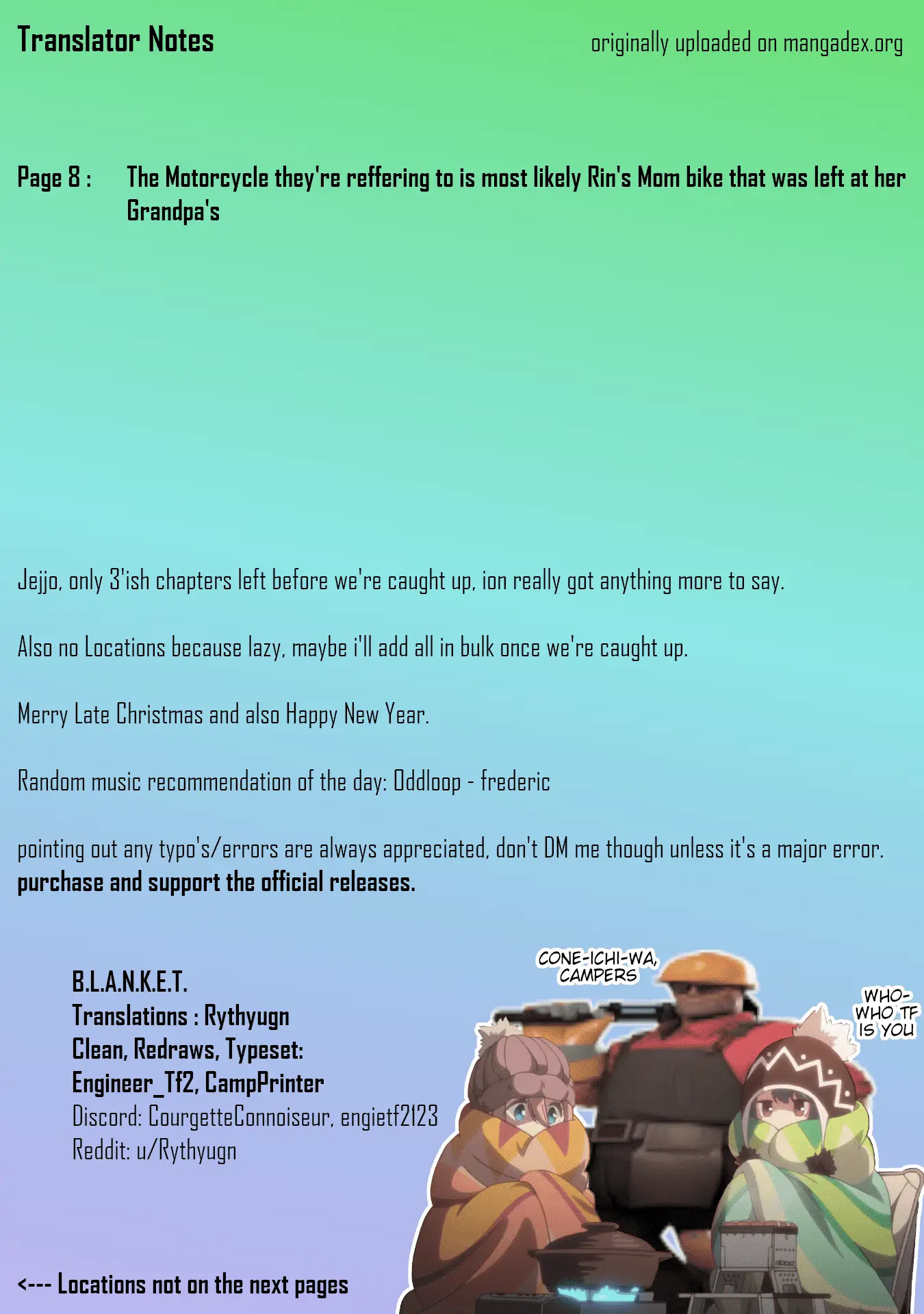 Read Laid-Back Camp EN Manga Online