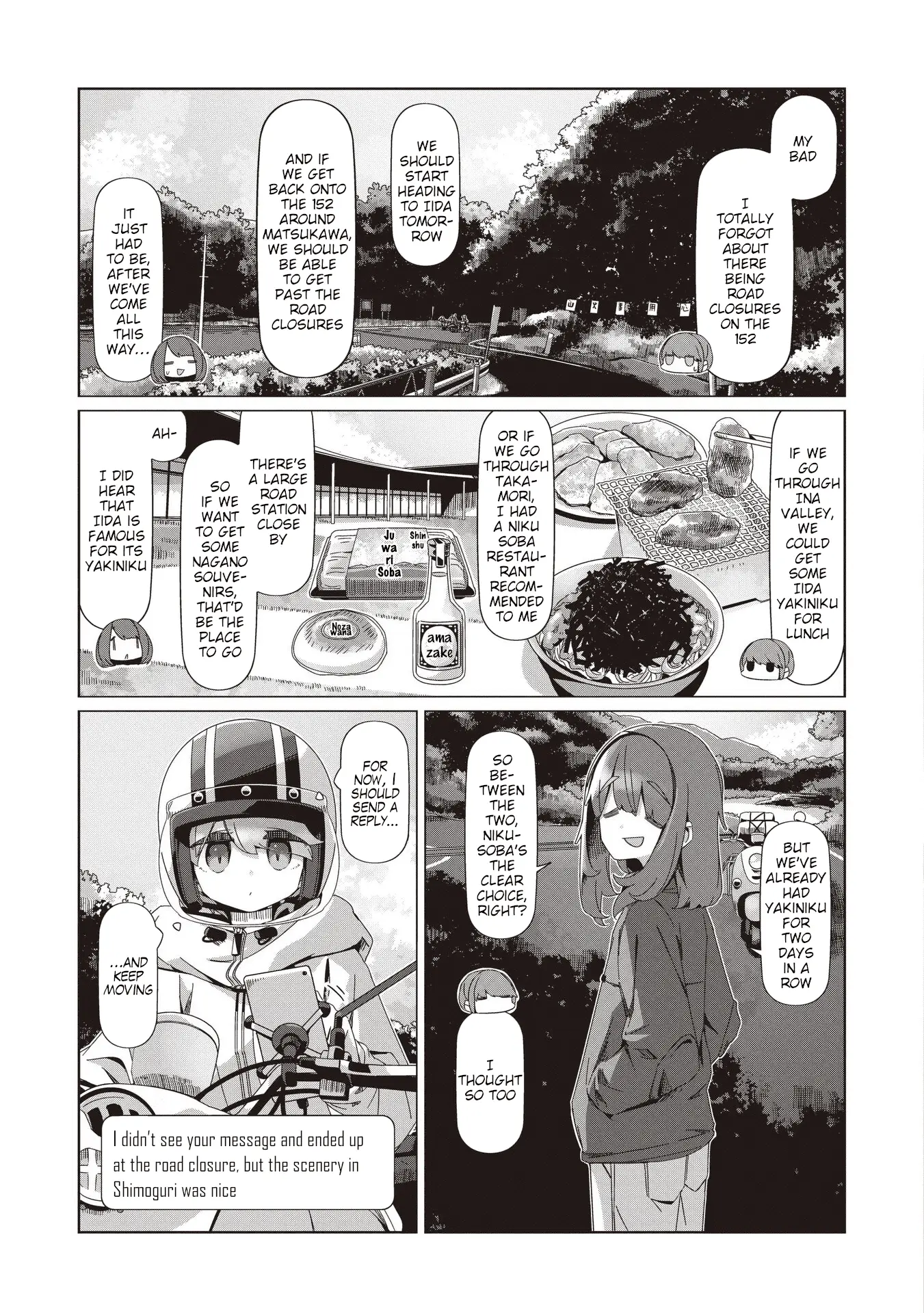 Read Laid-Back Camp EN Manga Online