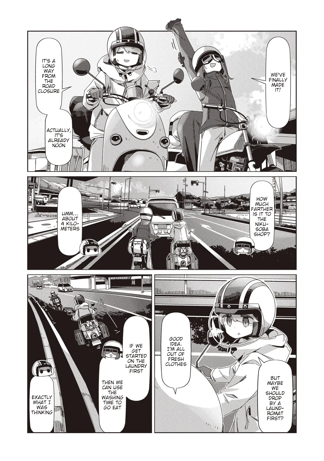 Read Laid-Back Camp EN Manga Online