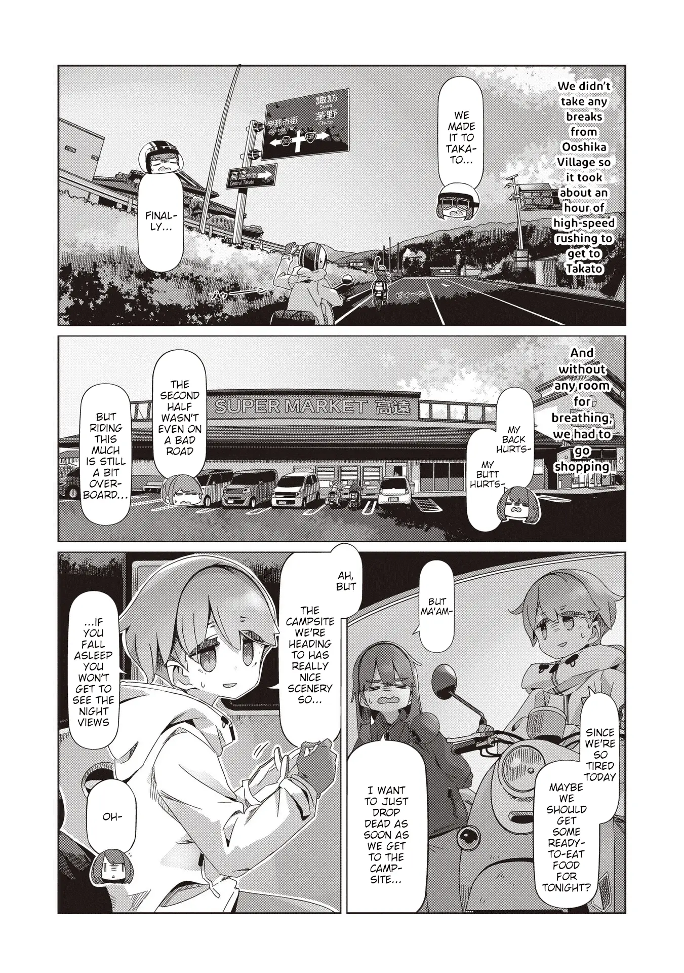 Read Laid-Back Camp EN Manga Online