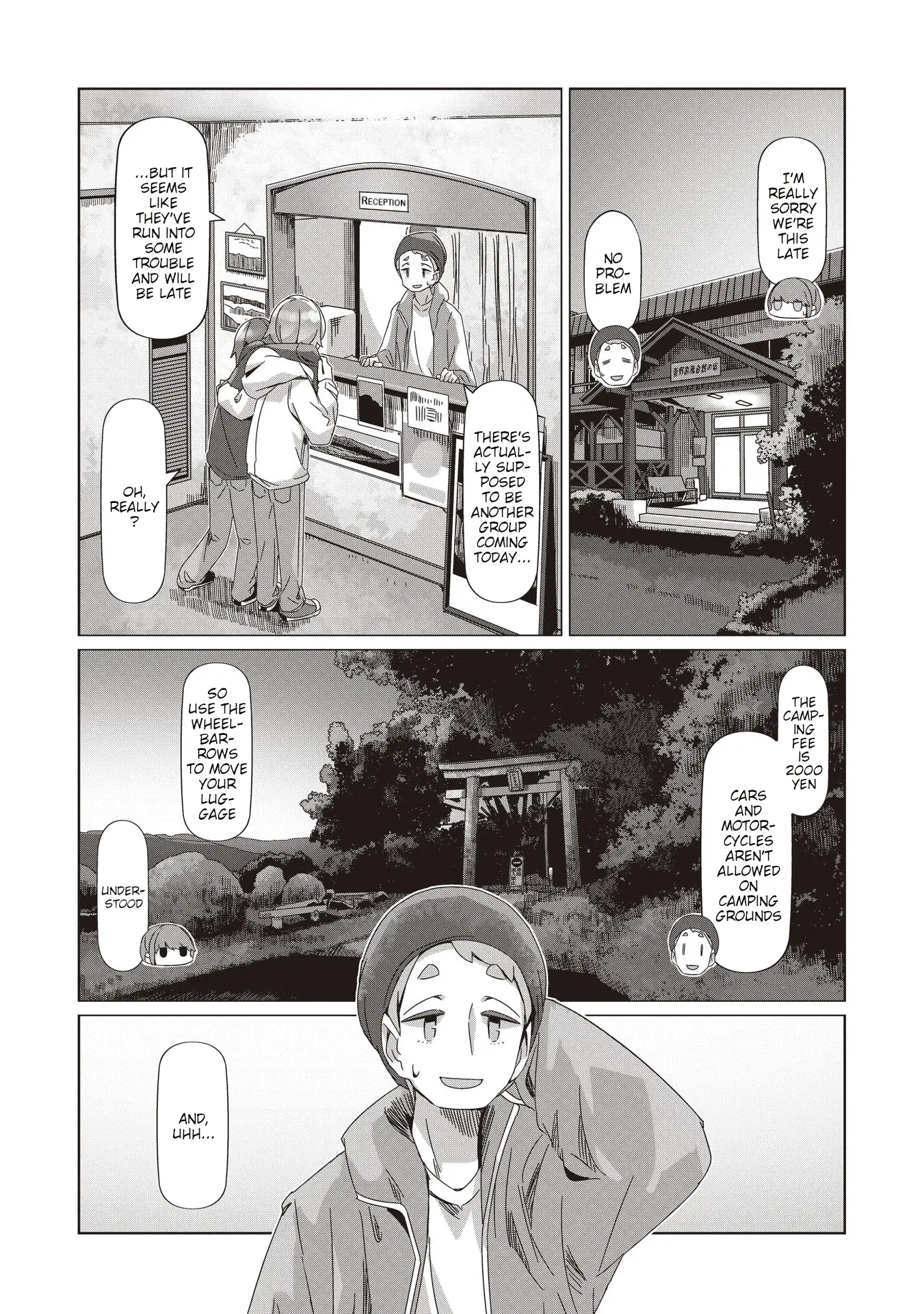 Read Laid-Back Camp EN Manga Online