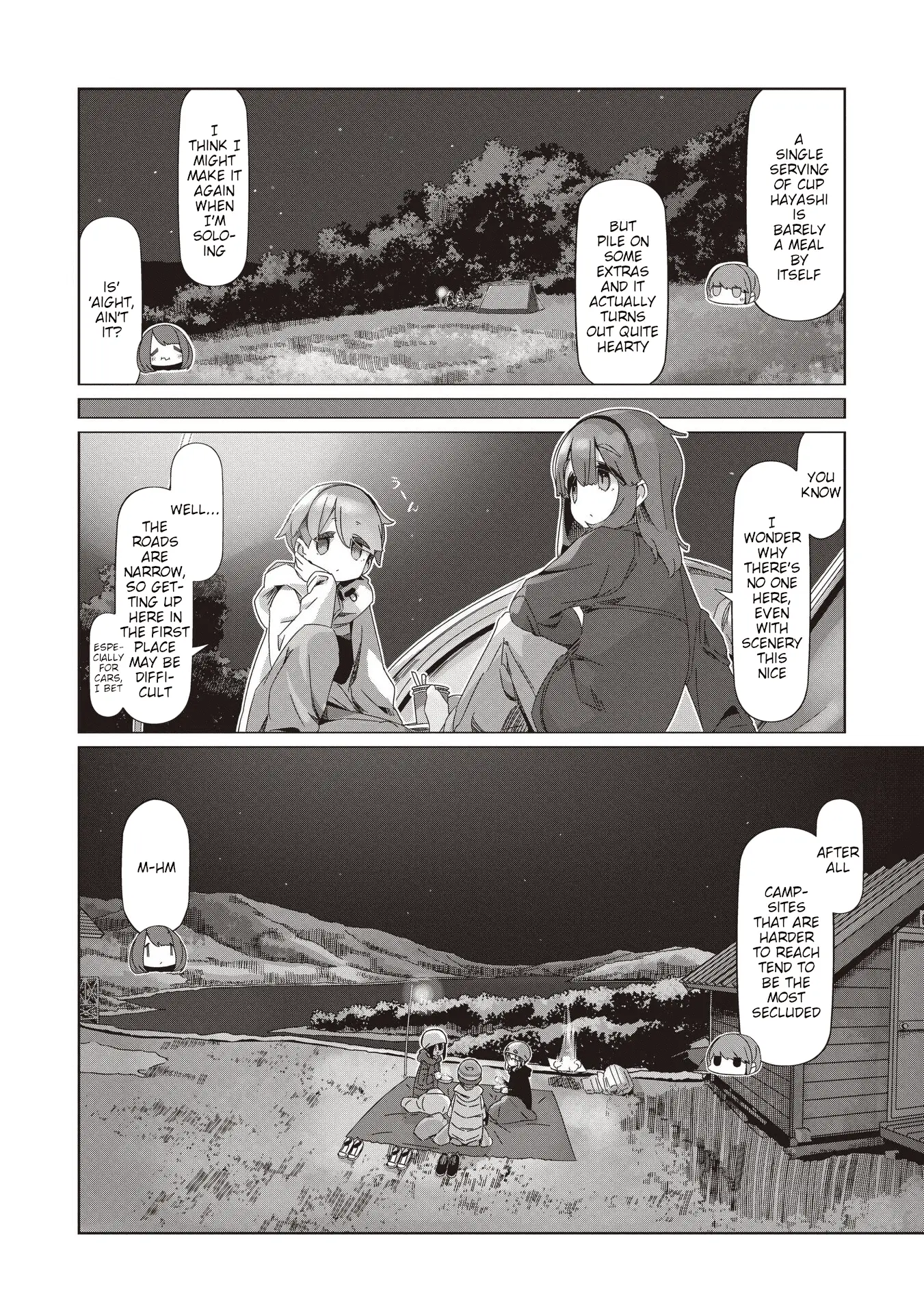 Read Laid-Back Camp EN Manga Online