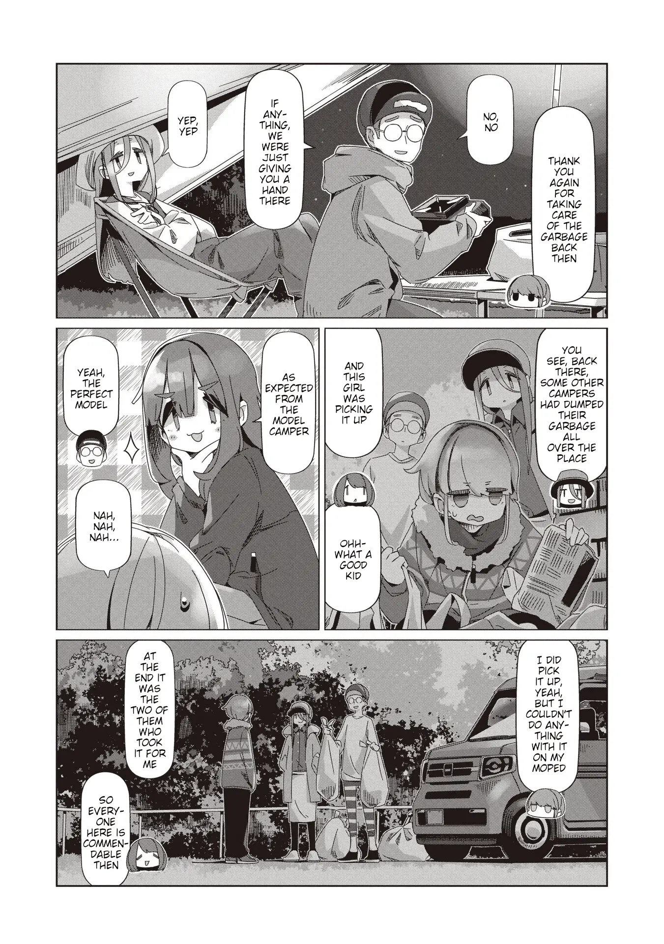 Read Laid-Back Camp EN Manga Online