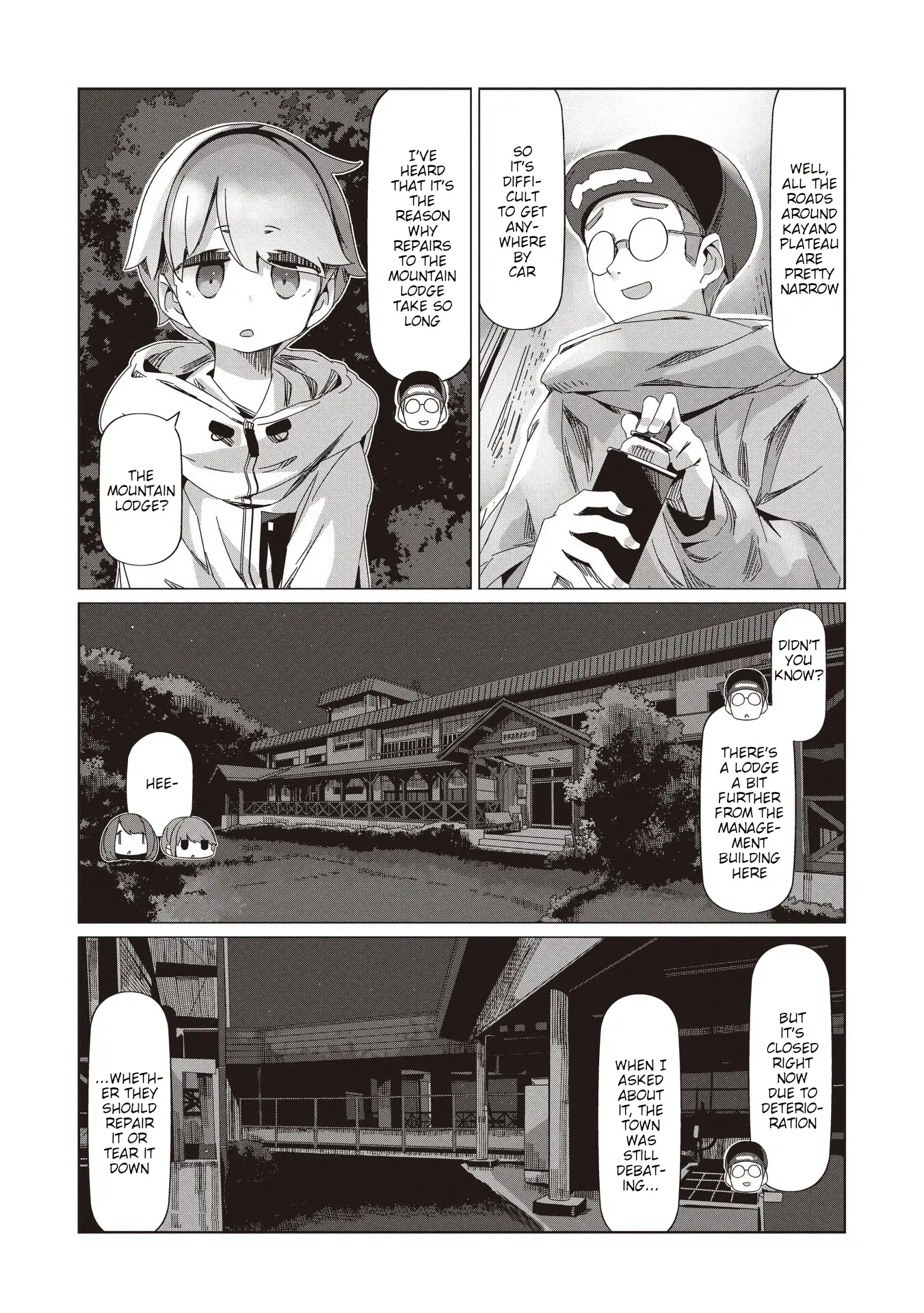 Read Laid-Back Camp EN Manga Online