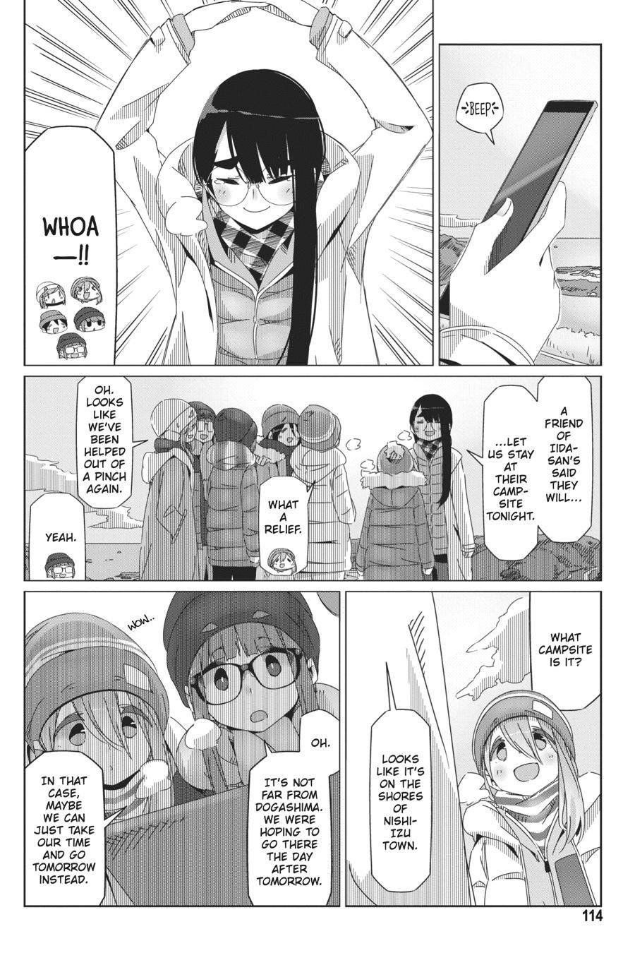 Read Laid-Back Camp EN Manga Online