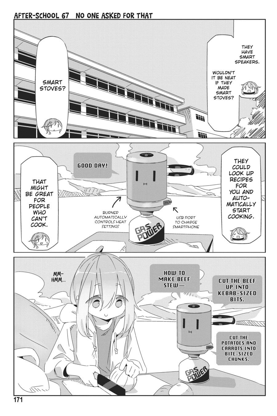 Read Laid-Back Camp EN Manga Online