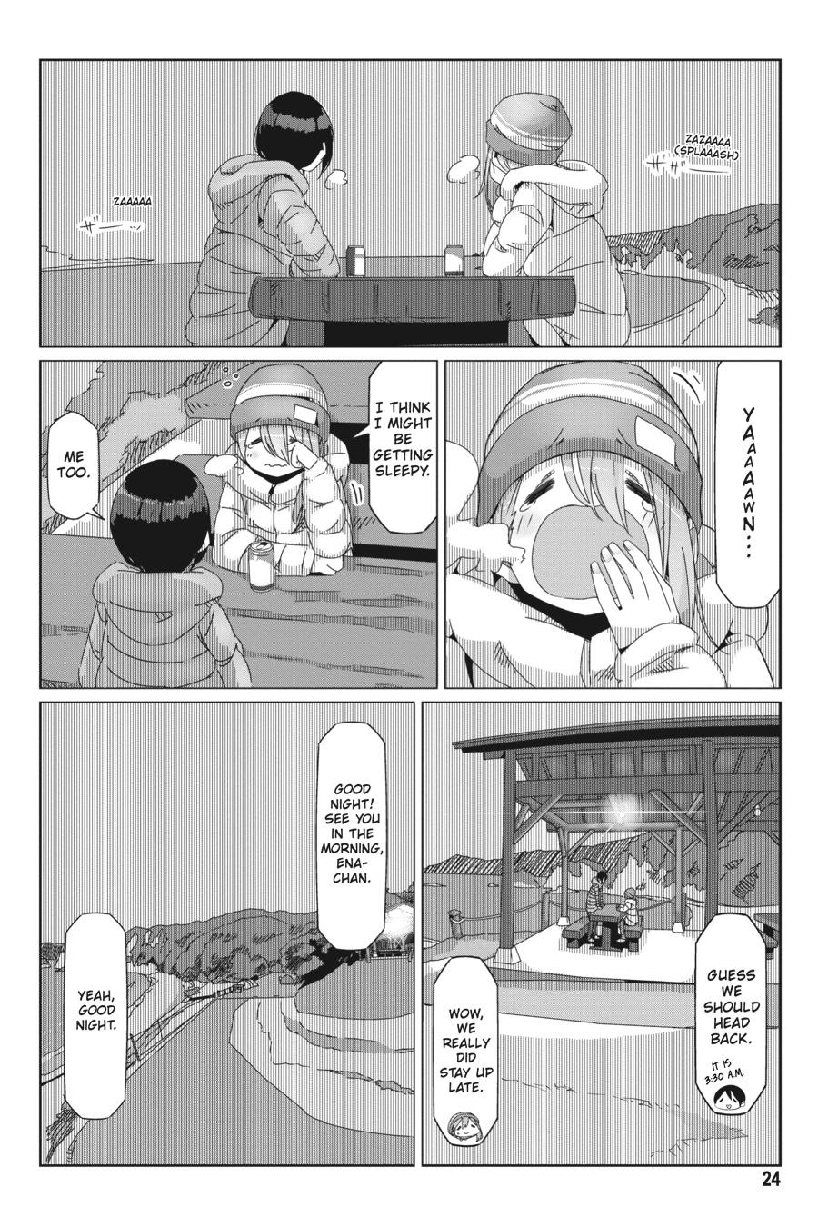 Read Laid-Back Camp EN Manga Online
