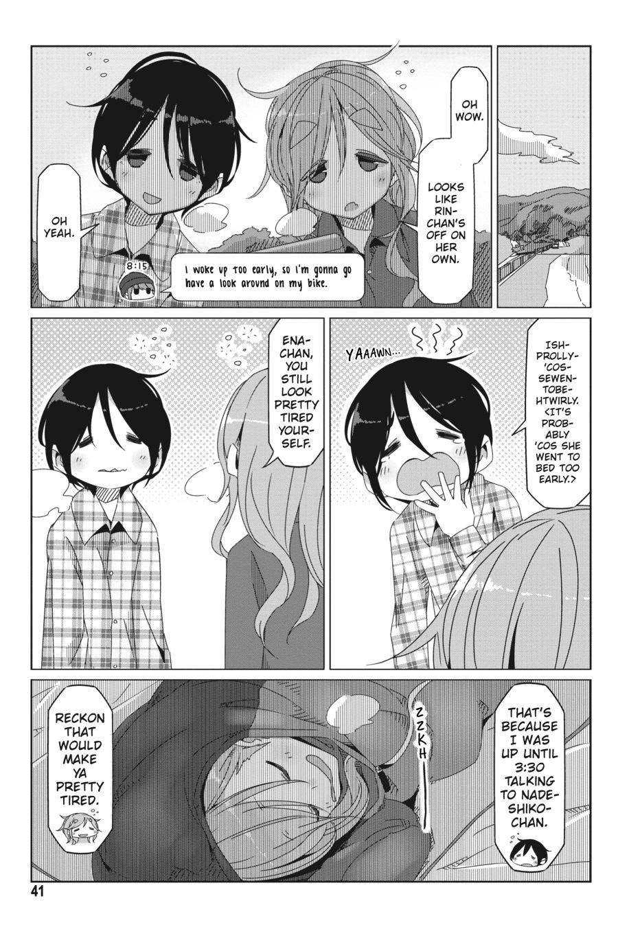 Read Laid-Back Camp EN Manga Online