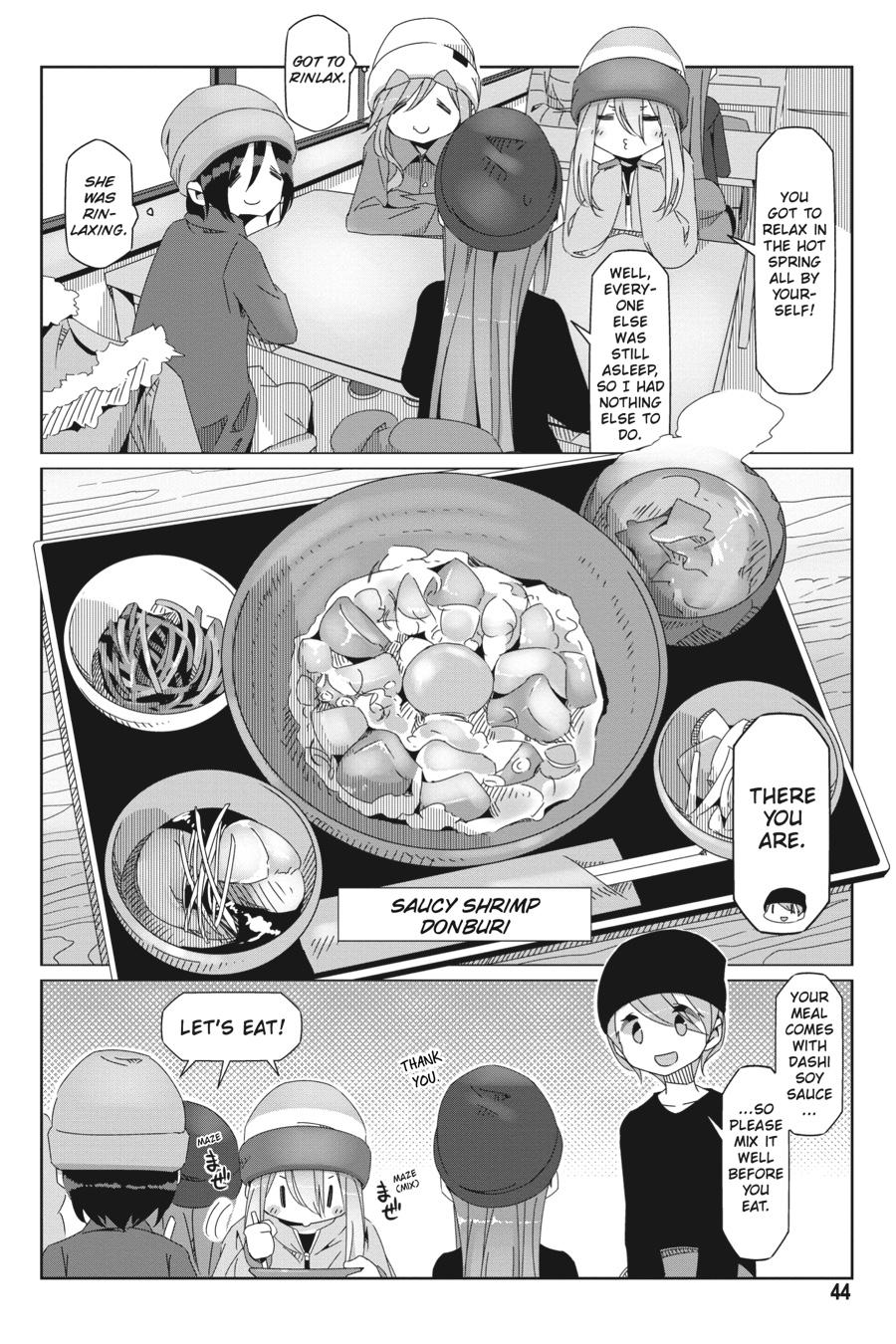 Read Laid-Back Camp EN Manga Online