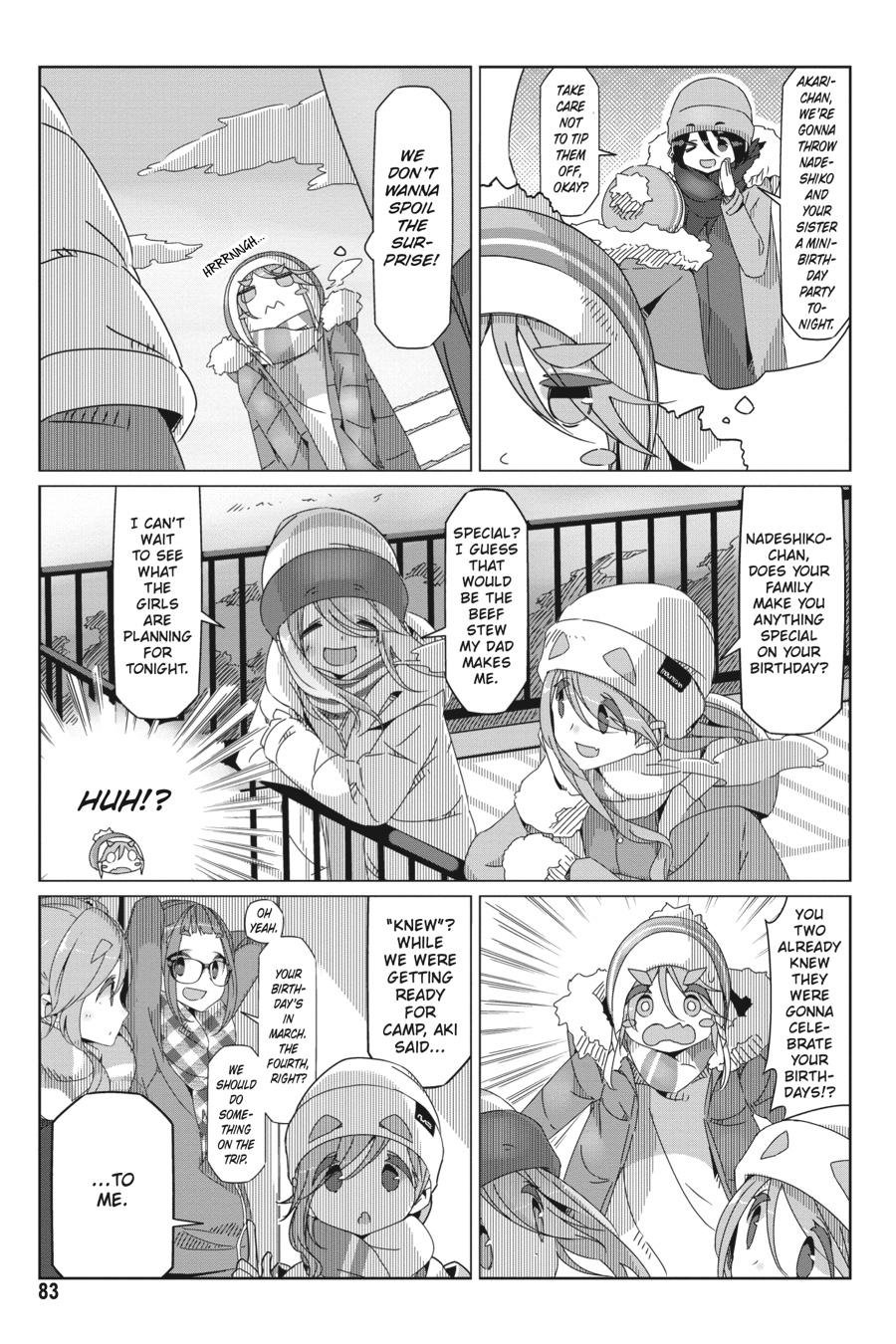 Read Laid-Back Camp EN Manga Online